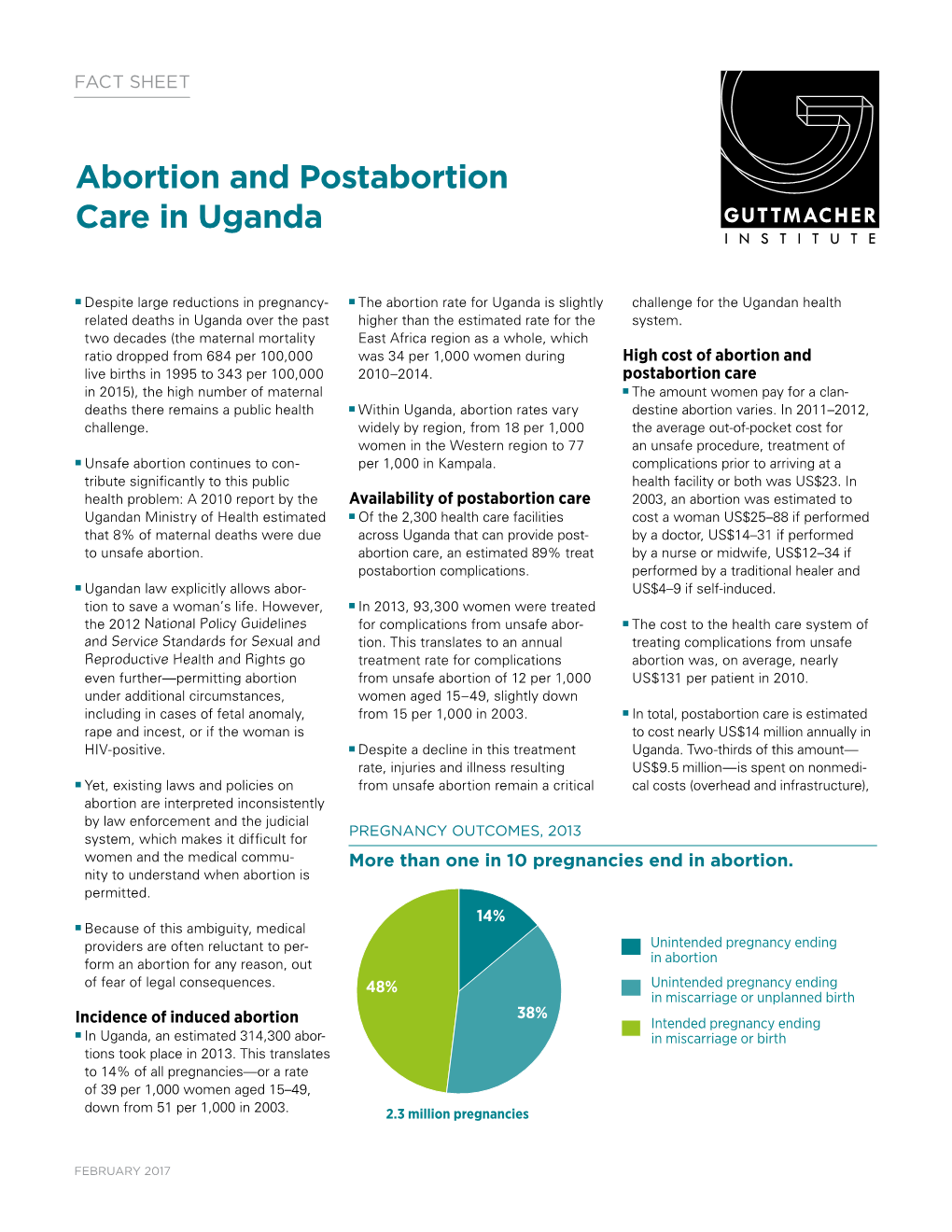 Abortion and Postabortion Care in Uganda