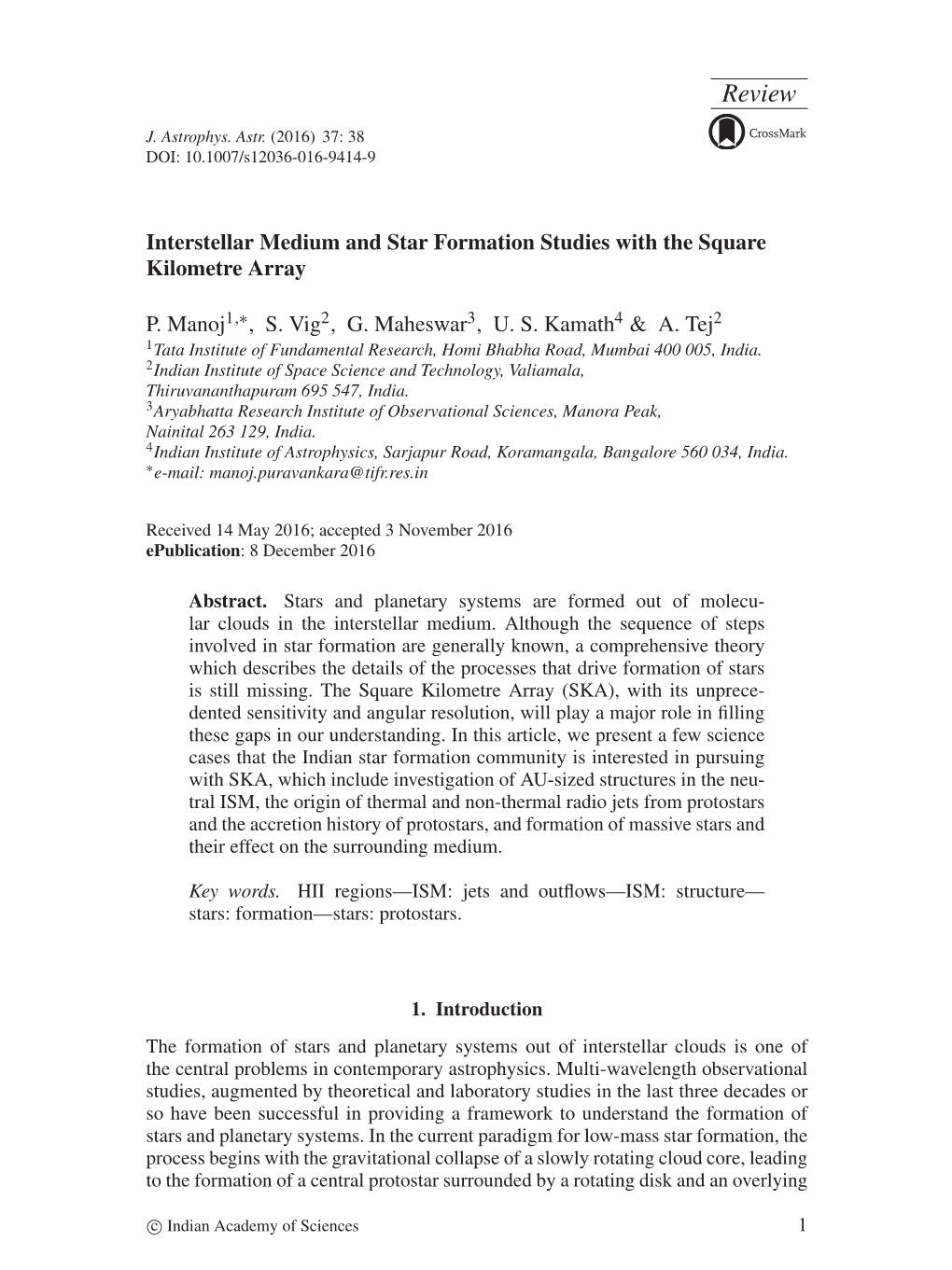 Interstellar Medium and Star Formation Studies with the Square Kilometre Array