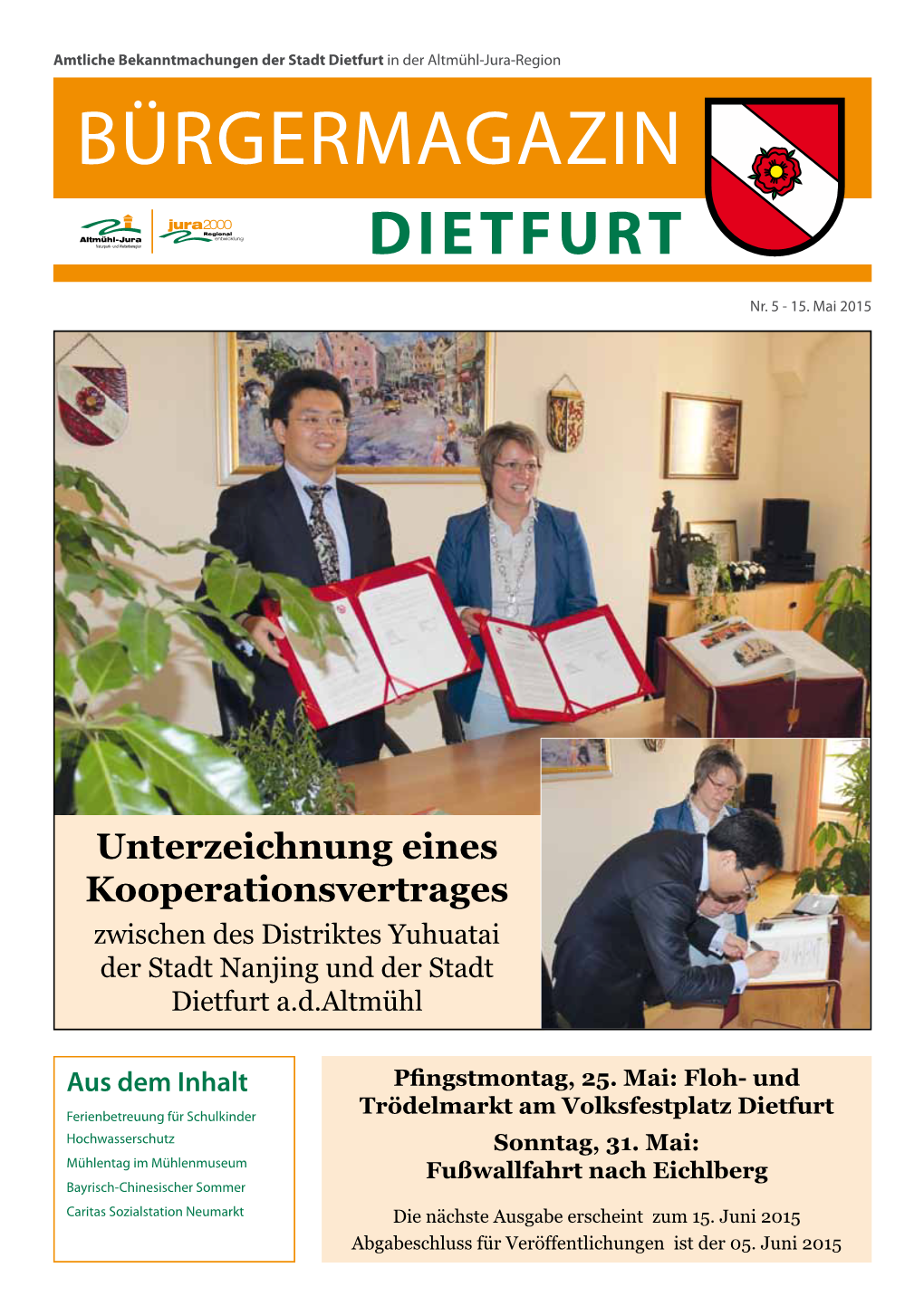 Bürgermagazin DIETFURT