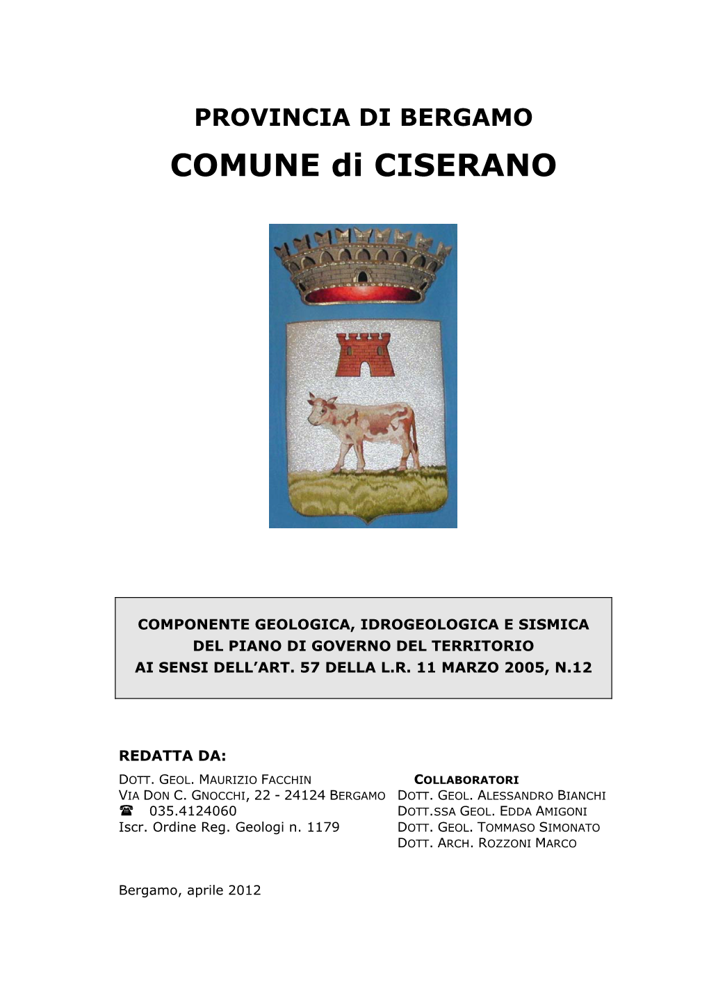 COMUNE Di CISERANO