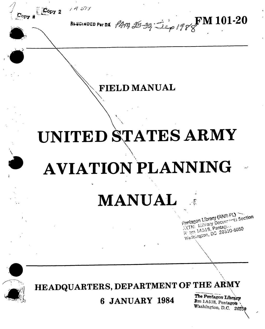 United States Army Aviation Planning Manual