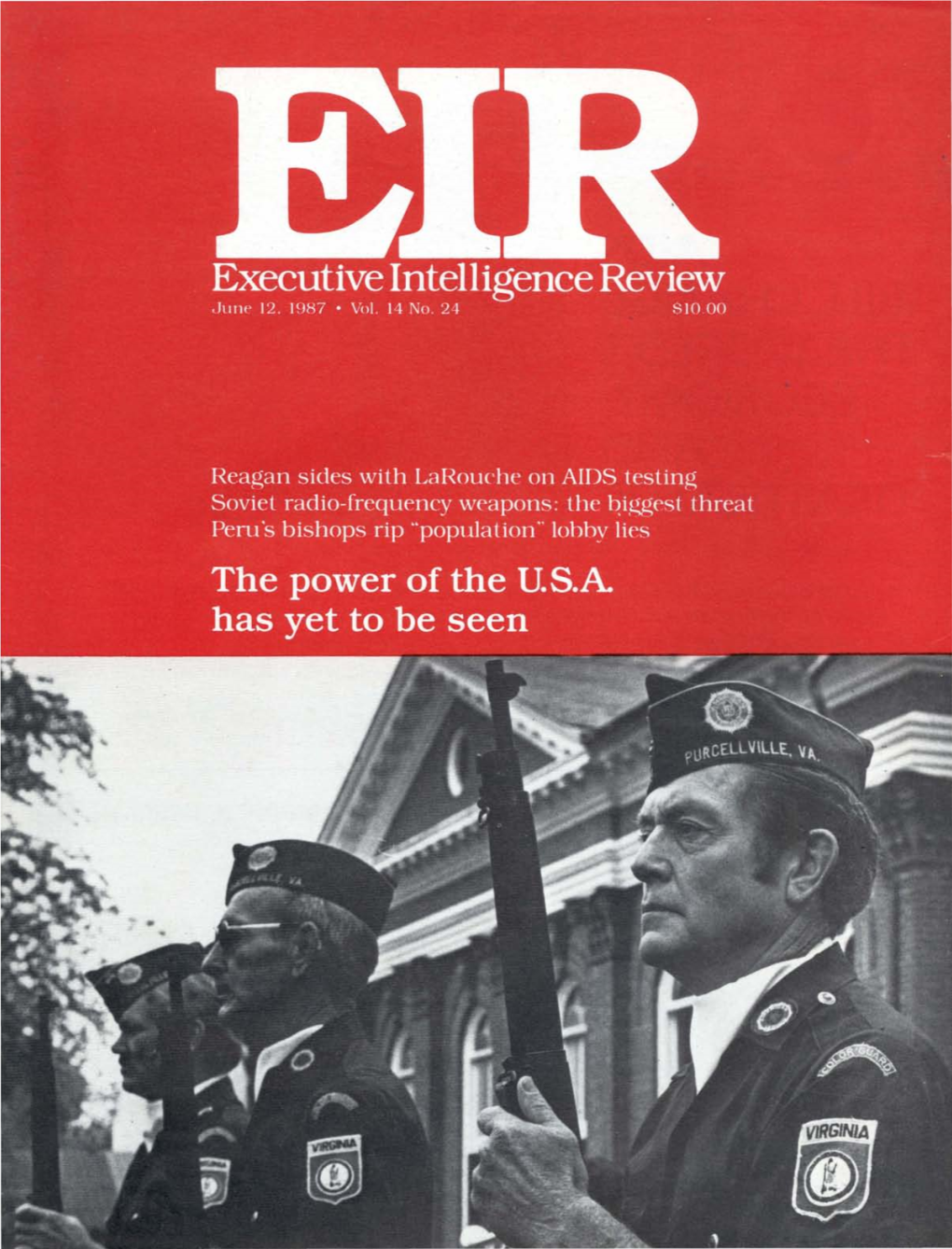 Executive Intelligence Review, Volume 14, Number 24, June 12, 1987