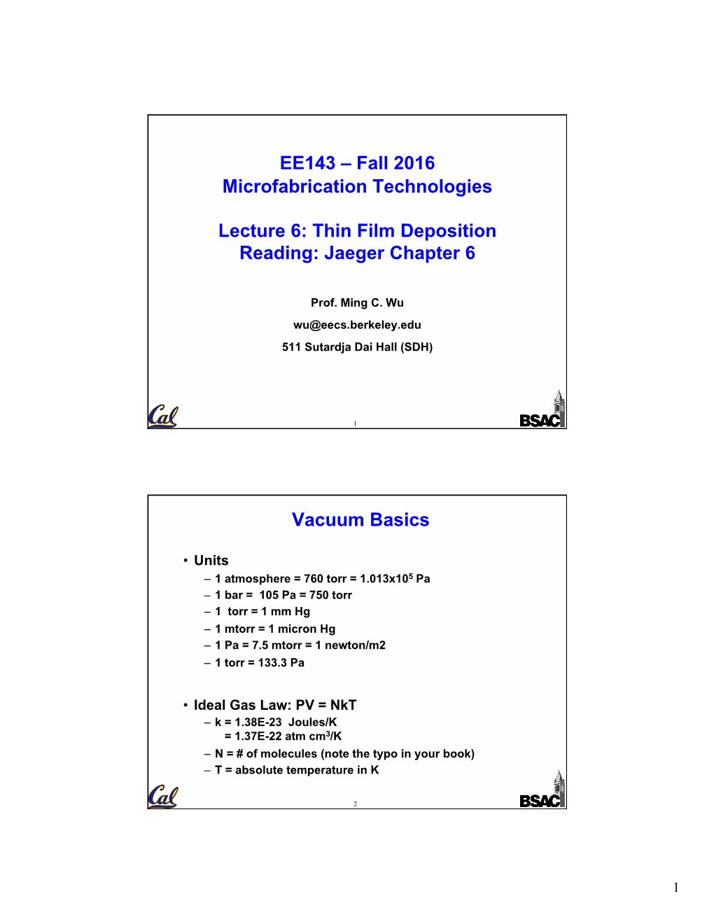 Lecture06-Thin Film Deposition