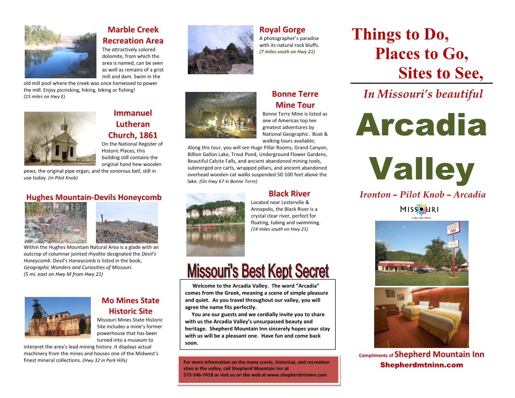 Arcadia Valley