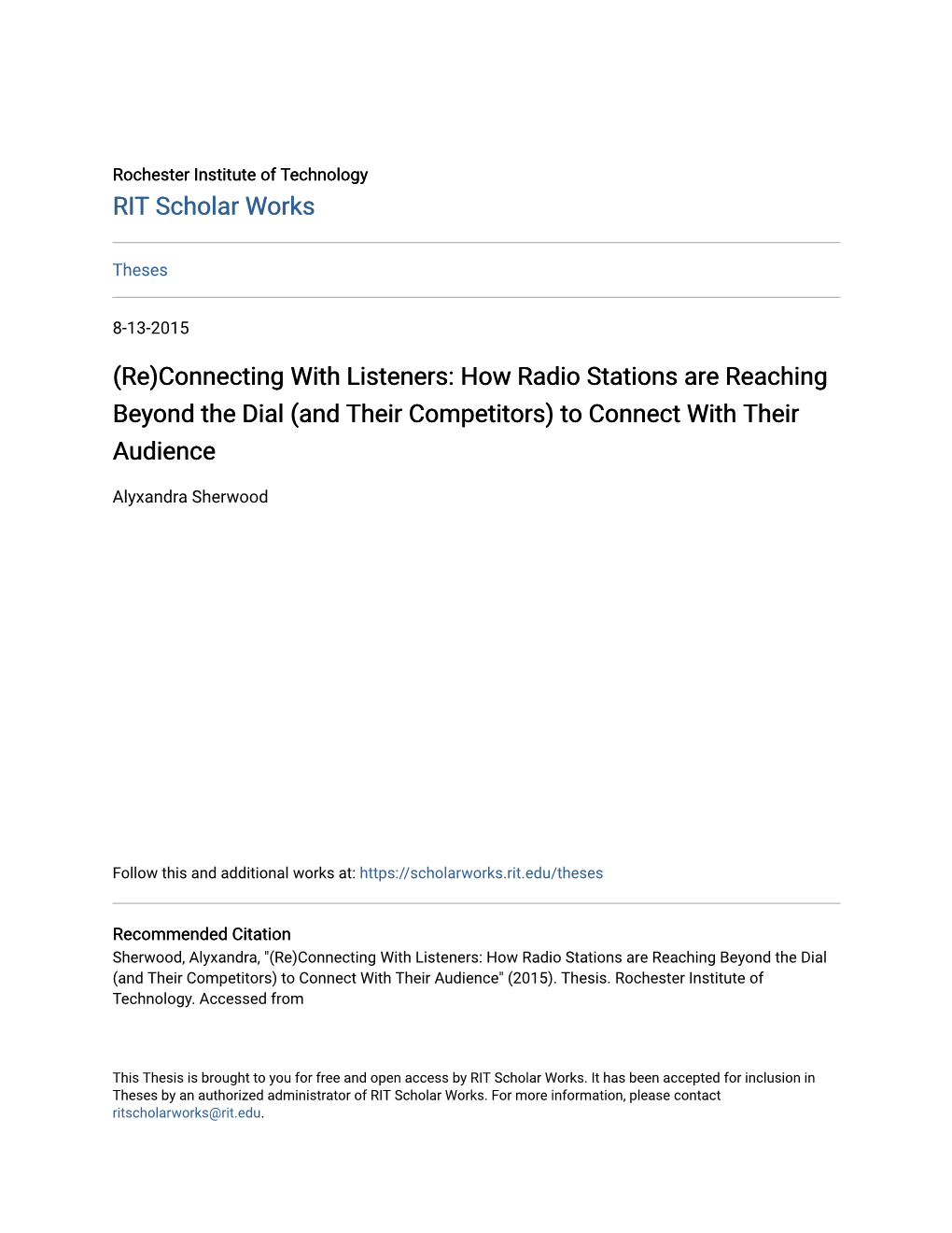 Connecting with Listeners: How Radio Stations Are Reaching Beyond the Dial (And Their Competitors) to Connect with Their Audience