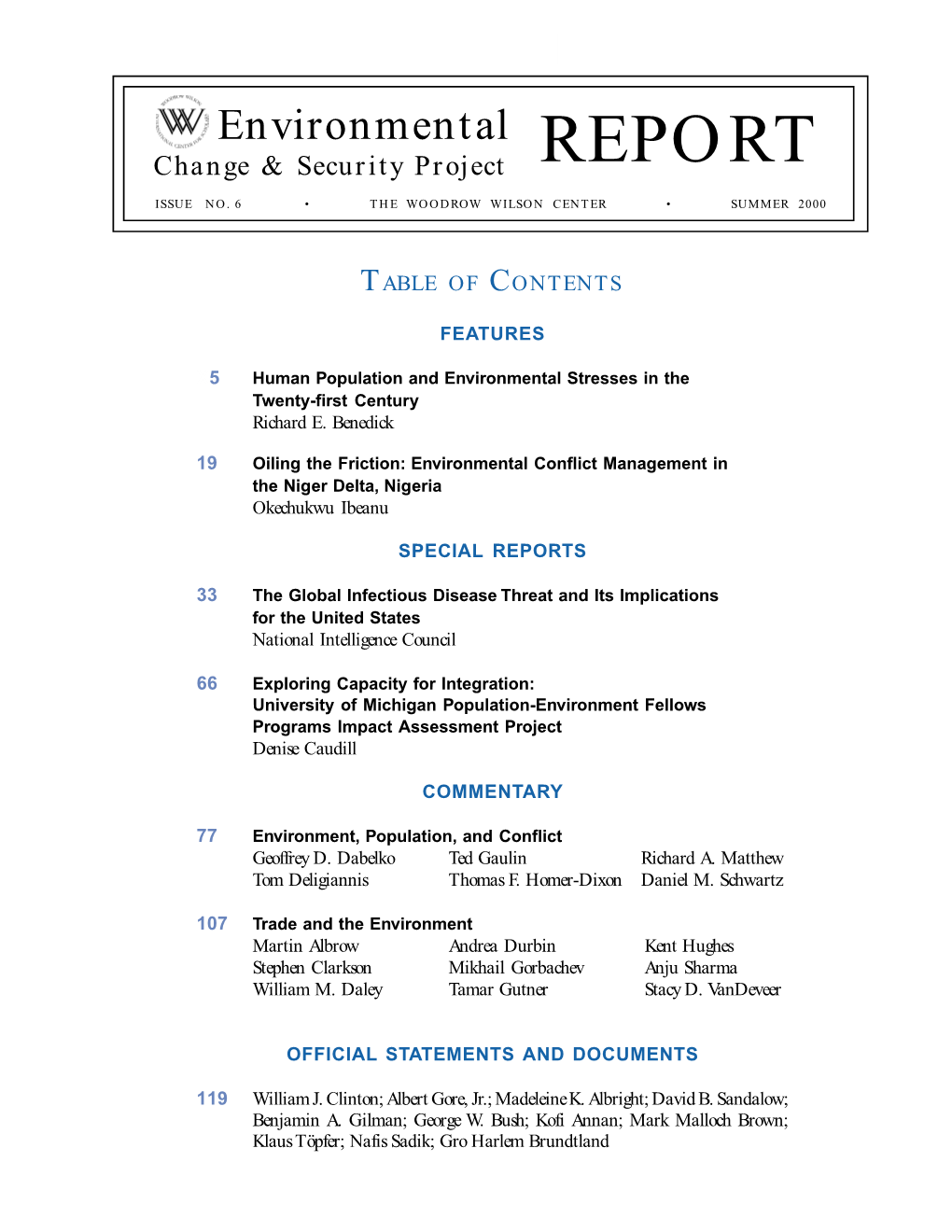 ECSP Report 6