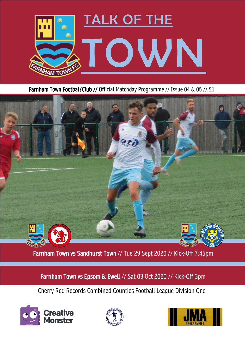 29/09/2020 Vs Sandhurst Town FC