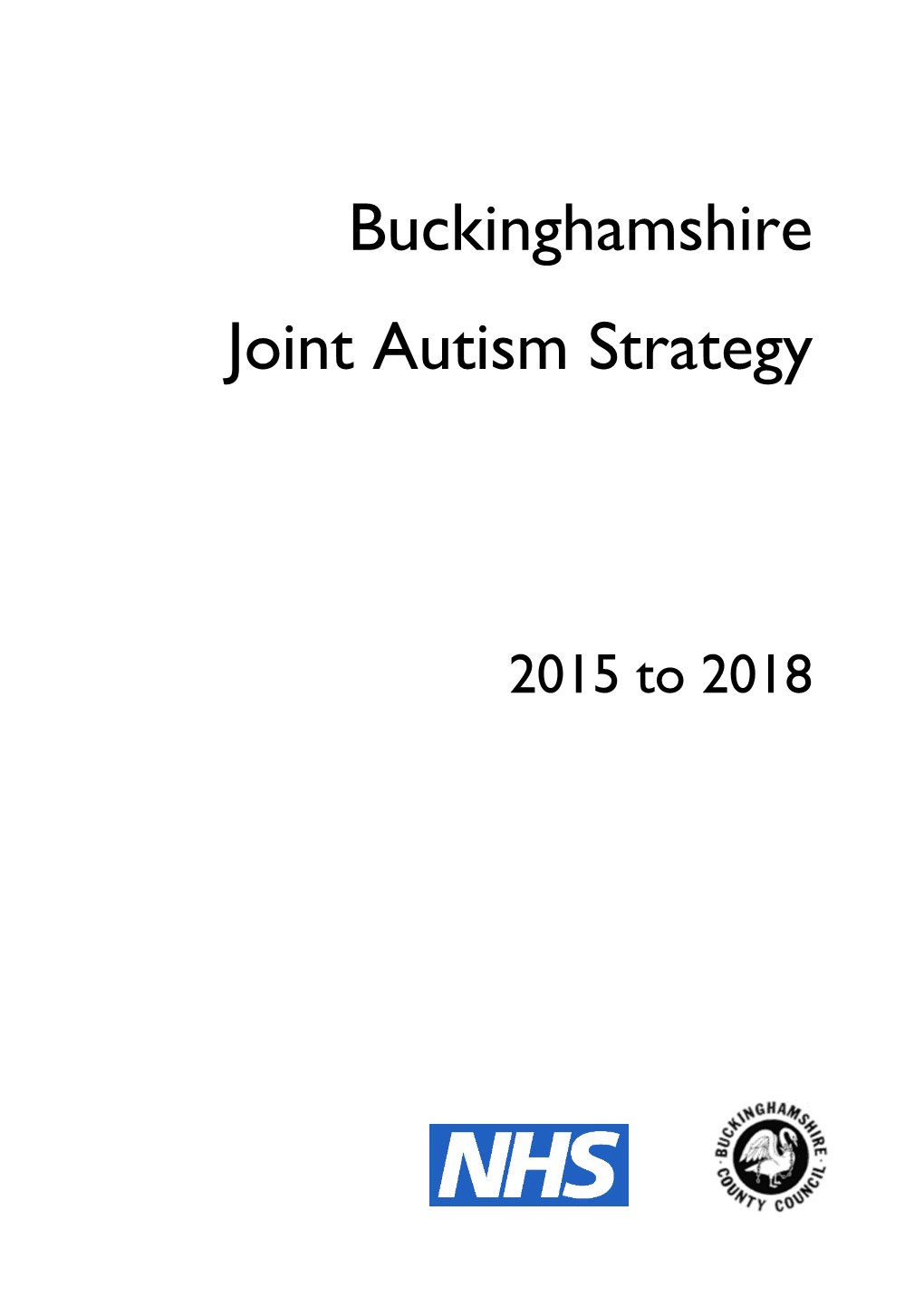 Buckinghamshire Joint Autism Strategy