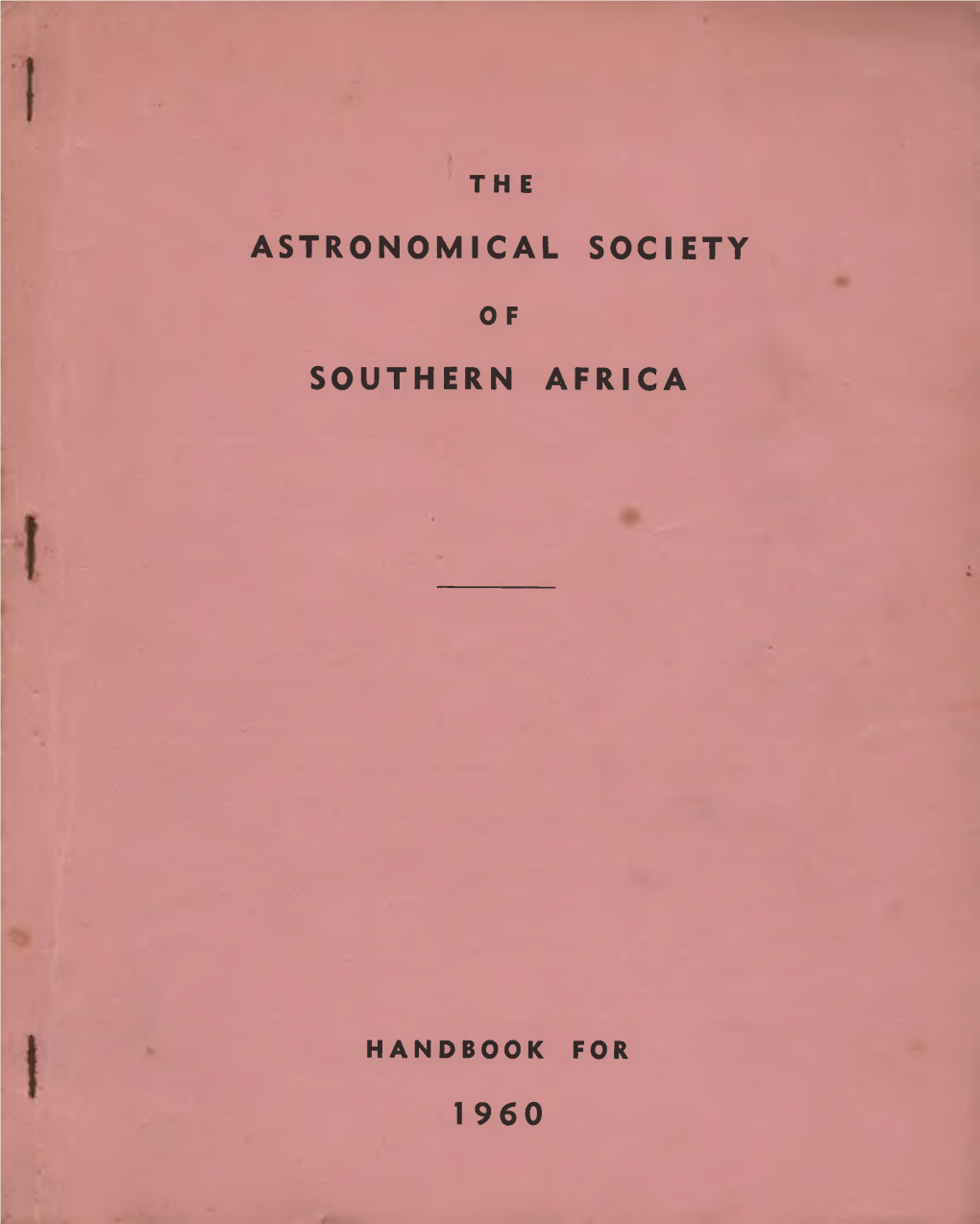 Assa Handbook-1960