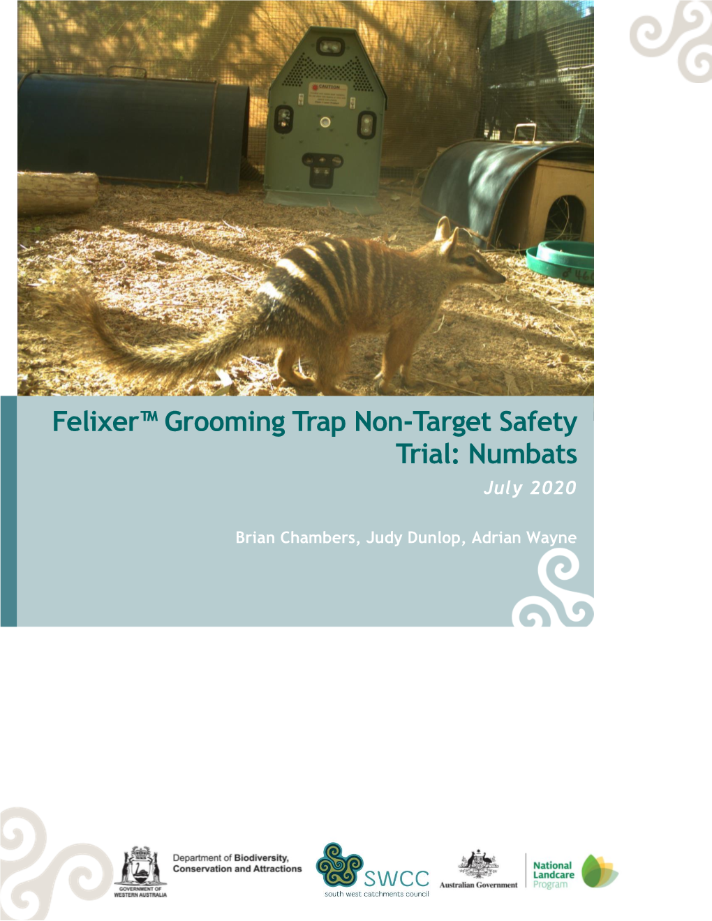 Felixer™ Grooming Trap Non-Target Safety Trial: Numbats July 2020