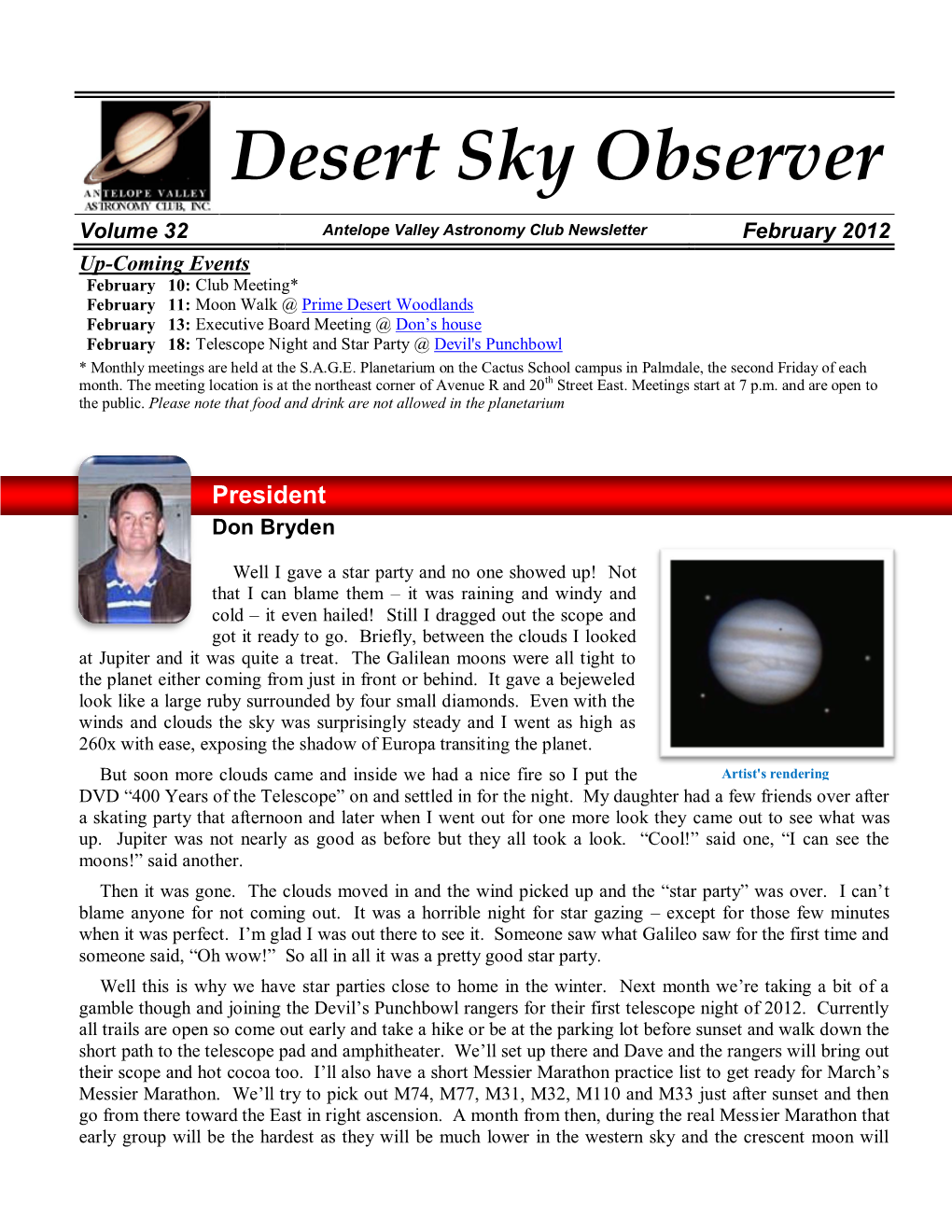 The Desert Sky Observer