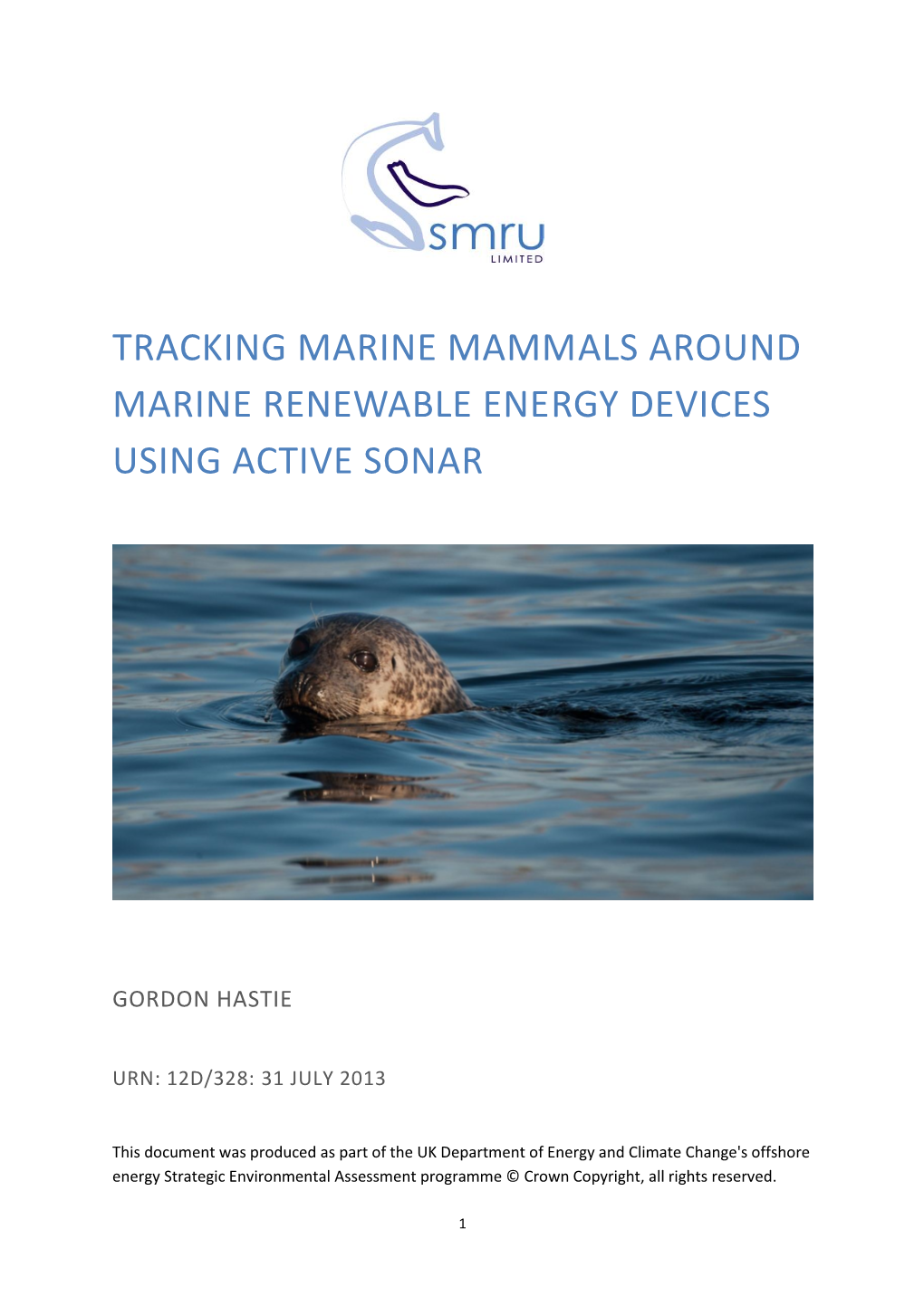 Marine Mammals Around Marine Renewable Energy Devices Using Active Sonar