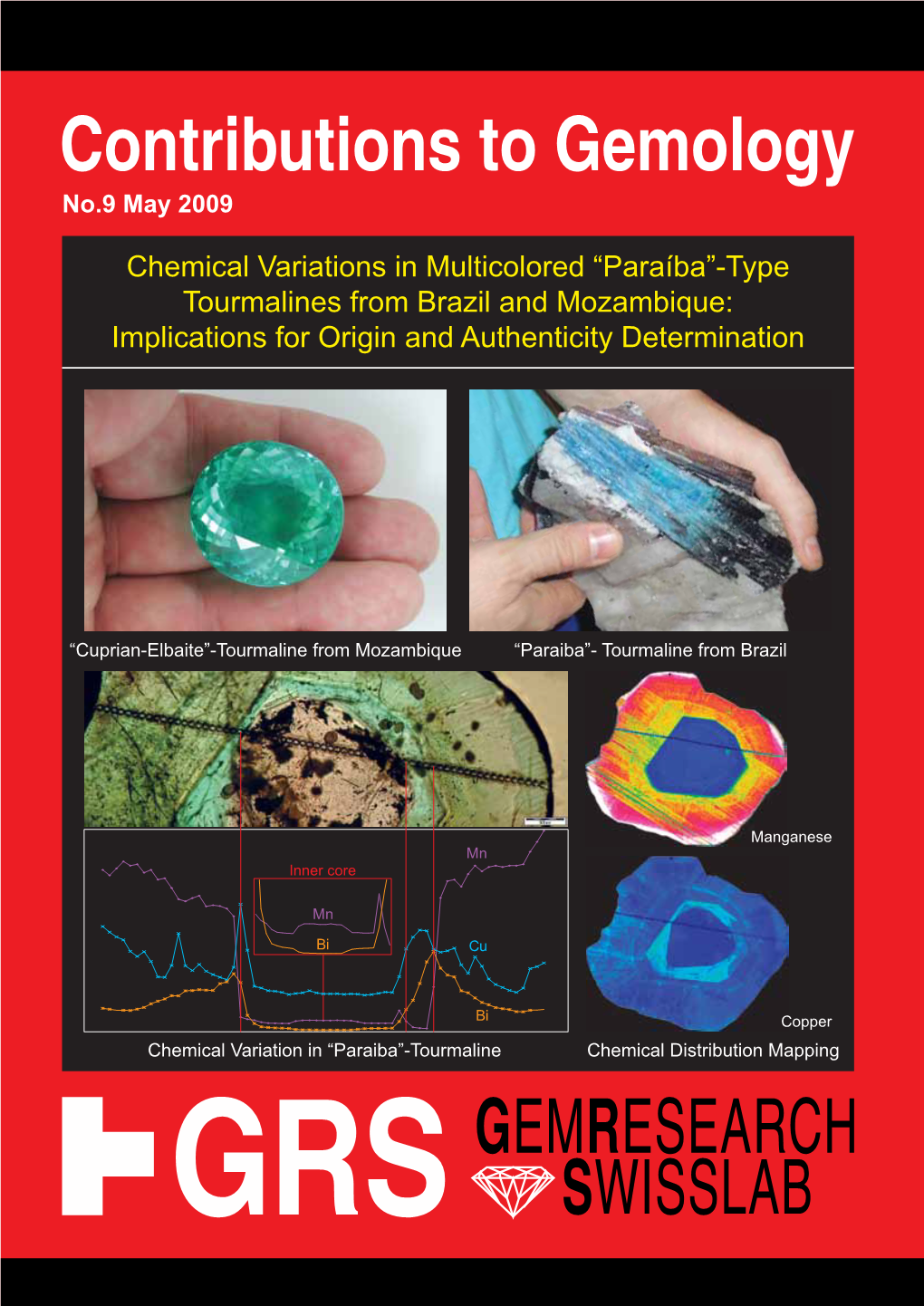 Type Tourmalines from Brazil and Mozambique: Implications for Origin and Authenticity Determination