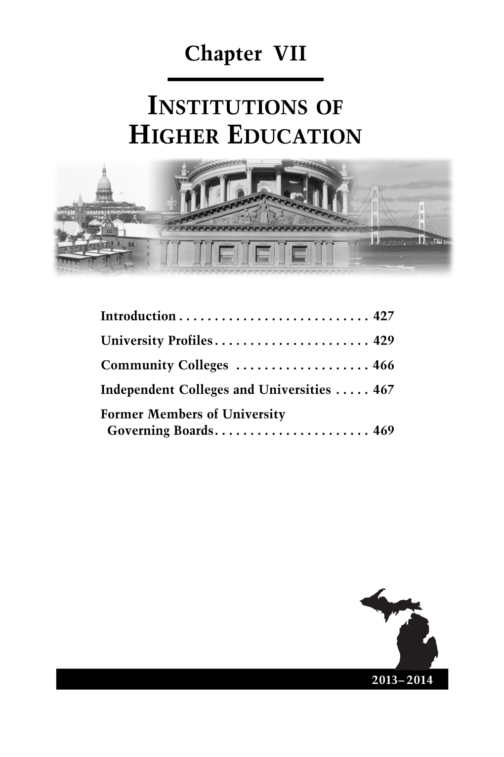 2013-2014 MM Institutions of Higher Education