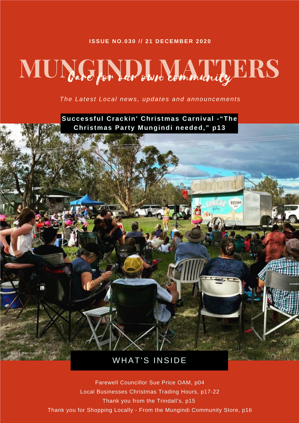 Mungindi Matters Issue 030 21 December 2020