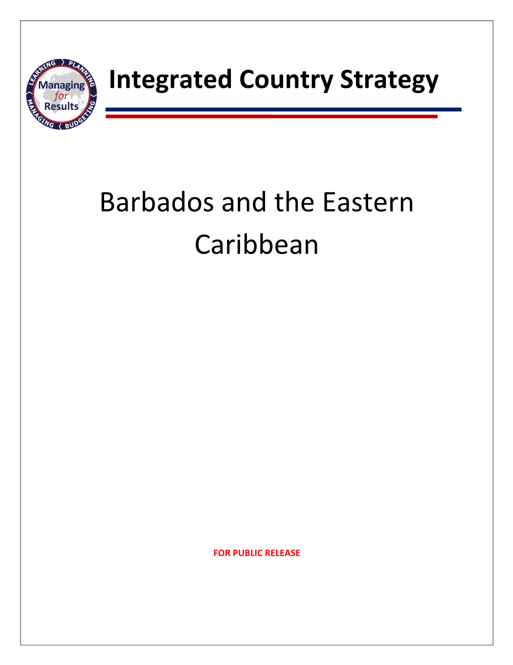 Barbados and the Eastern Caribbean