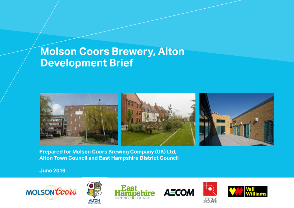 Molson Coors Brewery, Alton Development Brief