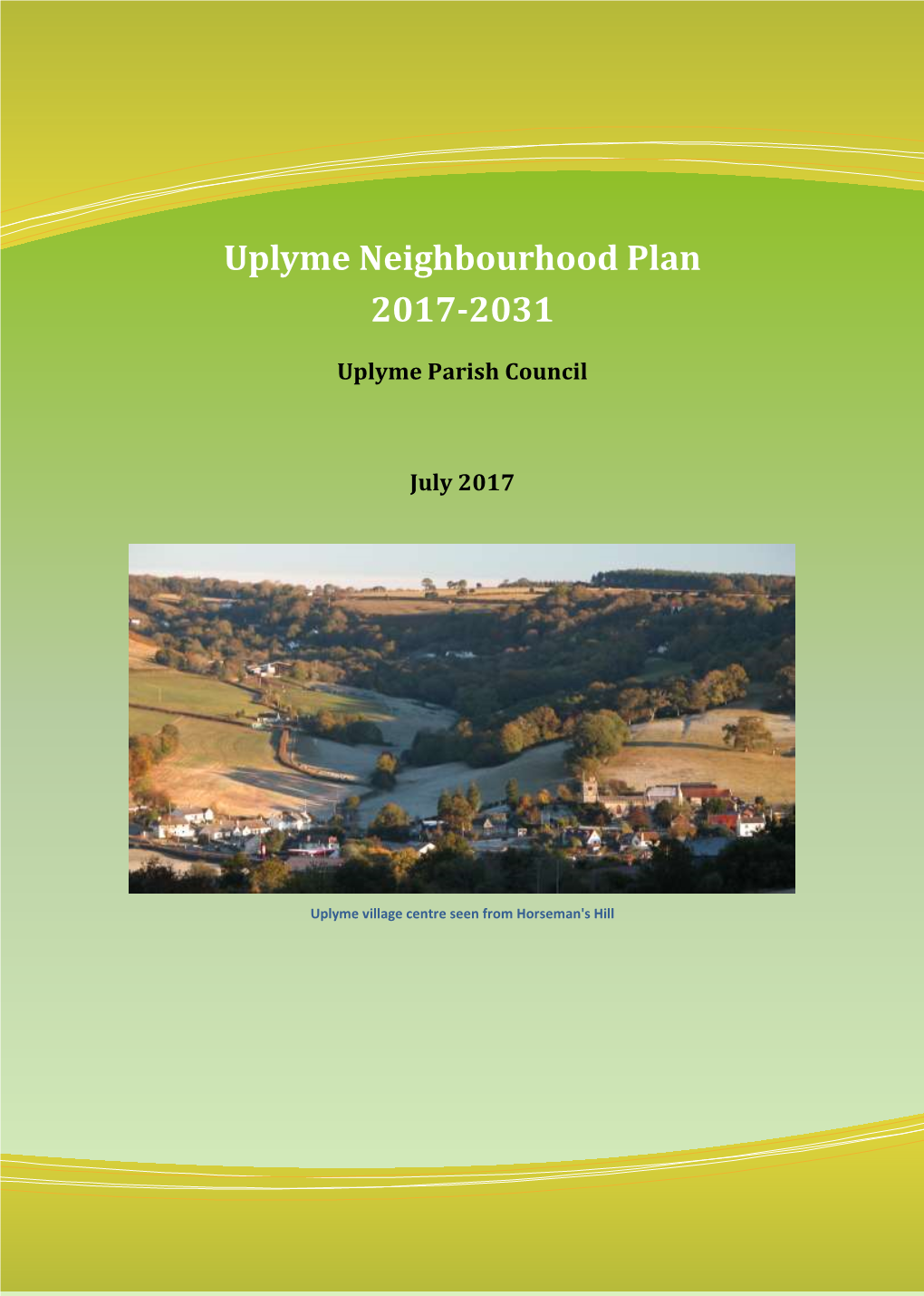 Uplyme Neighbourhood Plan 2017-2031