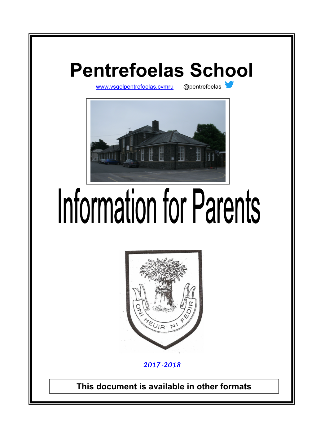 Pentrefoelas School @Pentrefoelas