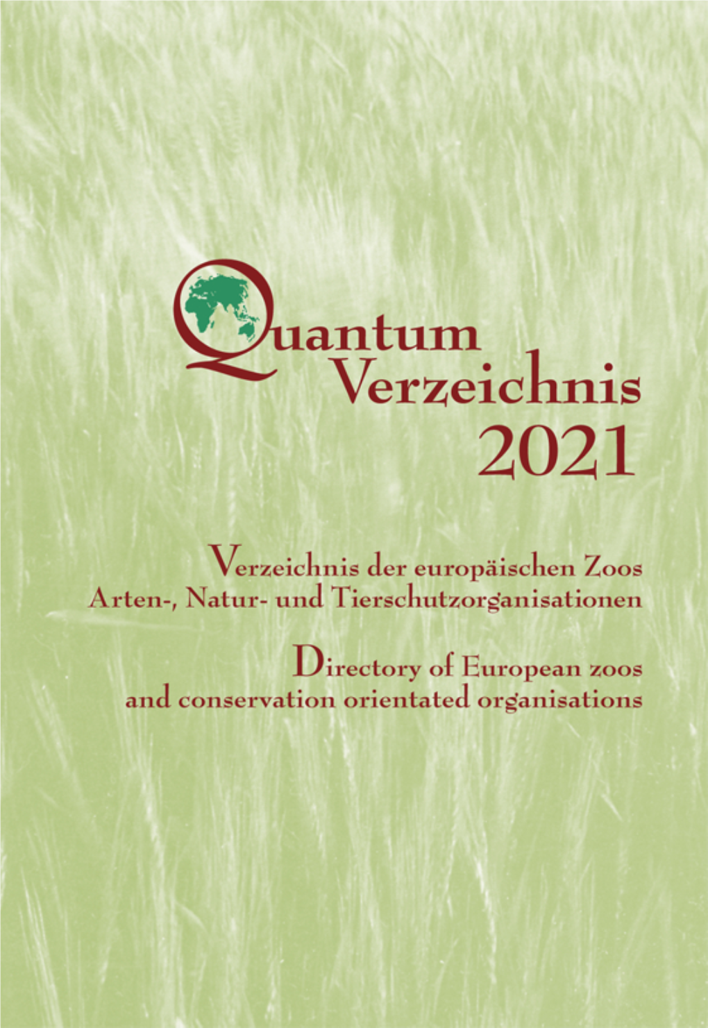 Verzeichnis Der Europäischen Zoos Arten-, Natur- Und Tierschutzorganisationen