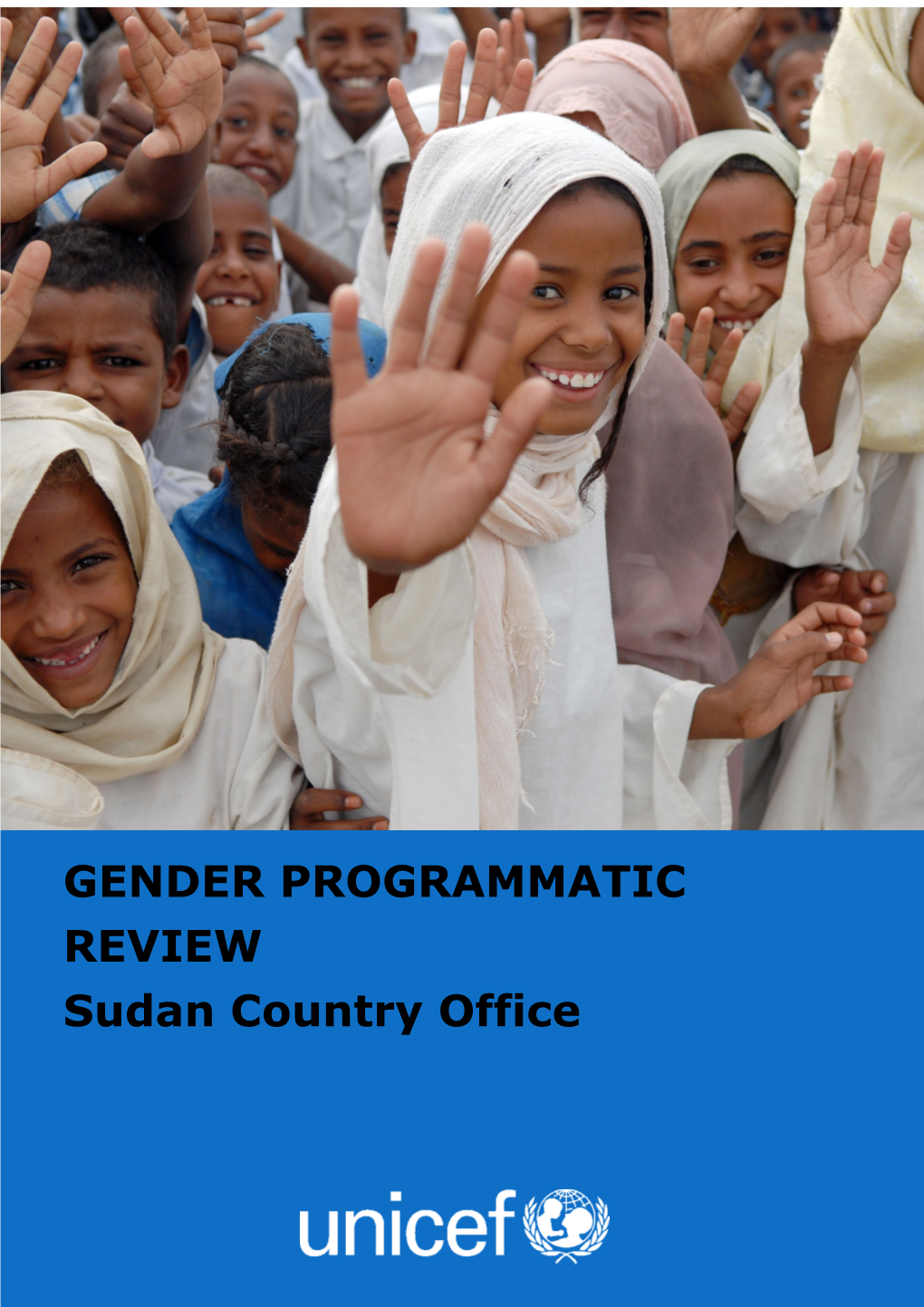 GENDER PROGRAMMATIC REVIEW Sudan Country Office