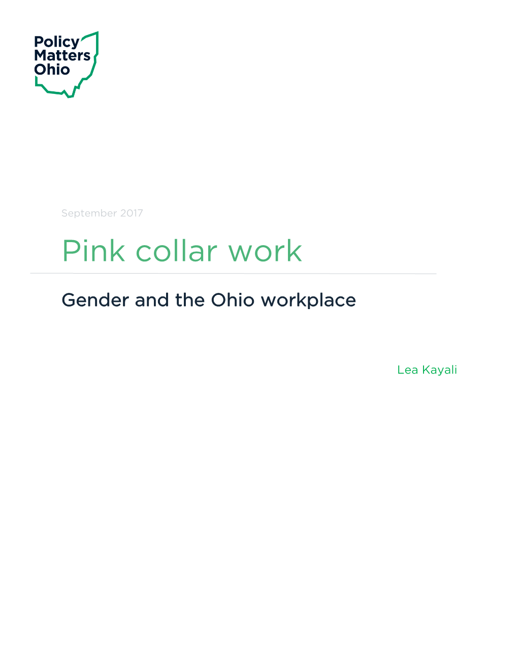 Pink Collar Work