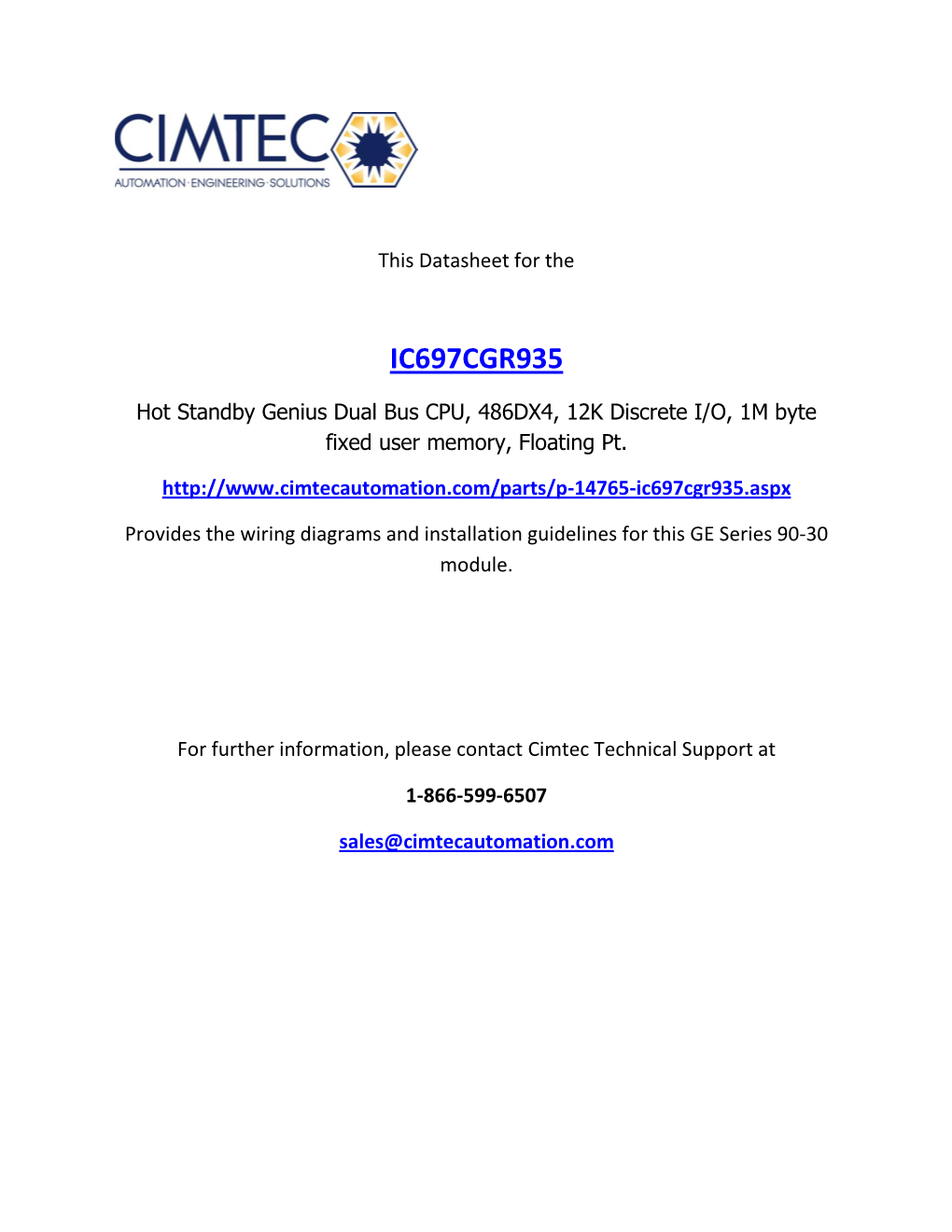 Series 90-70 Programmable Controller Data Sheet Manual, GFK-0600F