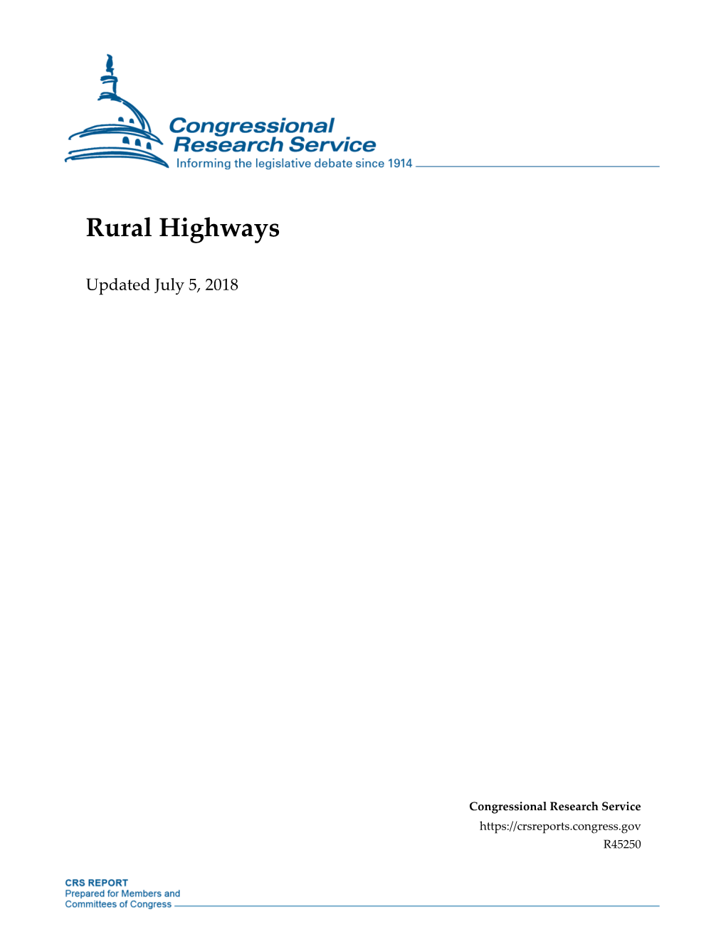 Rural Highways