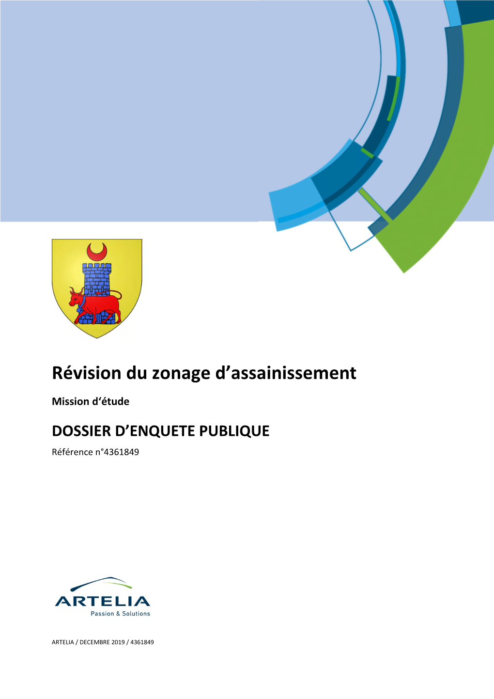 Révision Du Zonage D'assainissement