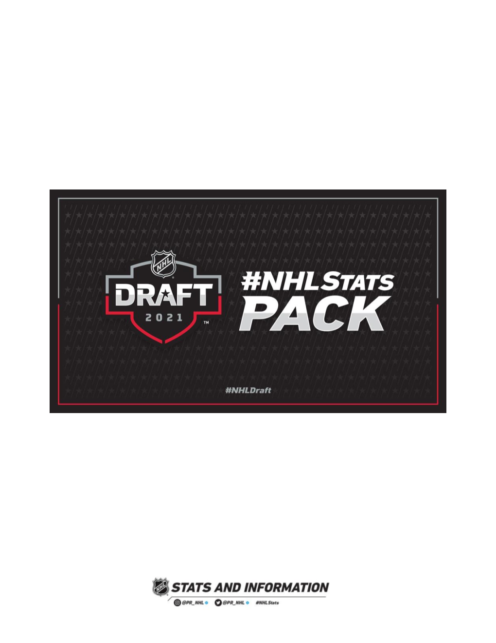 Statspack 2021Nhldraft FINAL.Pdf