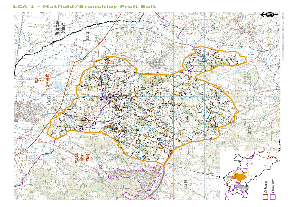 Character Area 1 Matfield & Brenchley