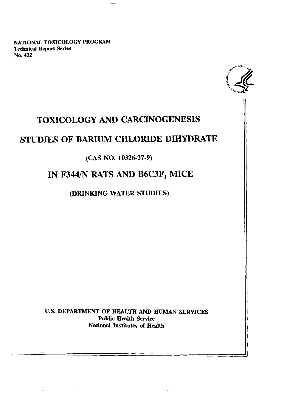 Barium Chloride Dihydrate