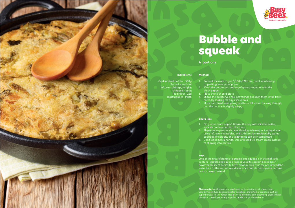 BB0085 COVID Bubble and Squeak Recipe.Indd