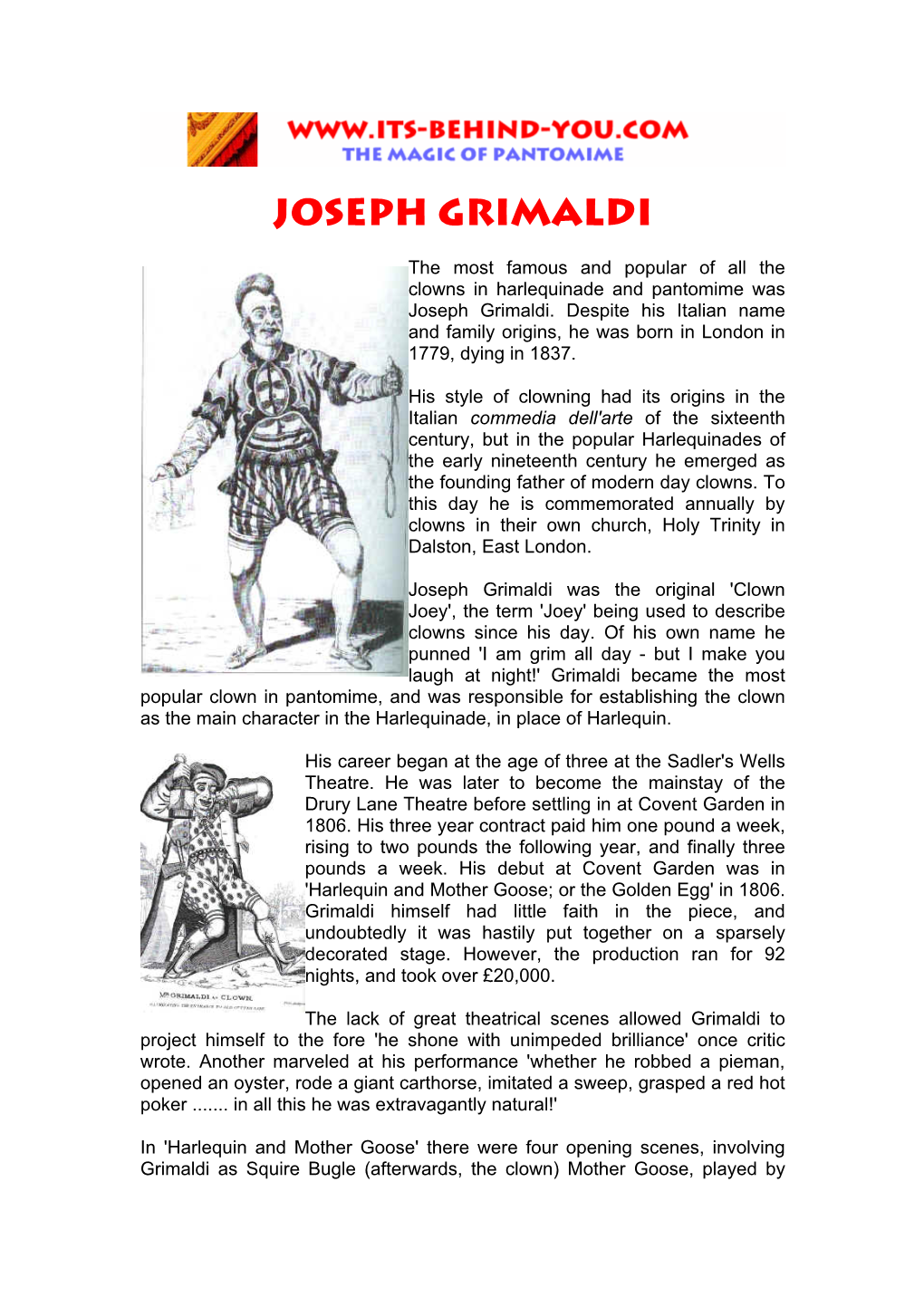 Joseph Grimaldi