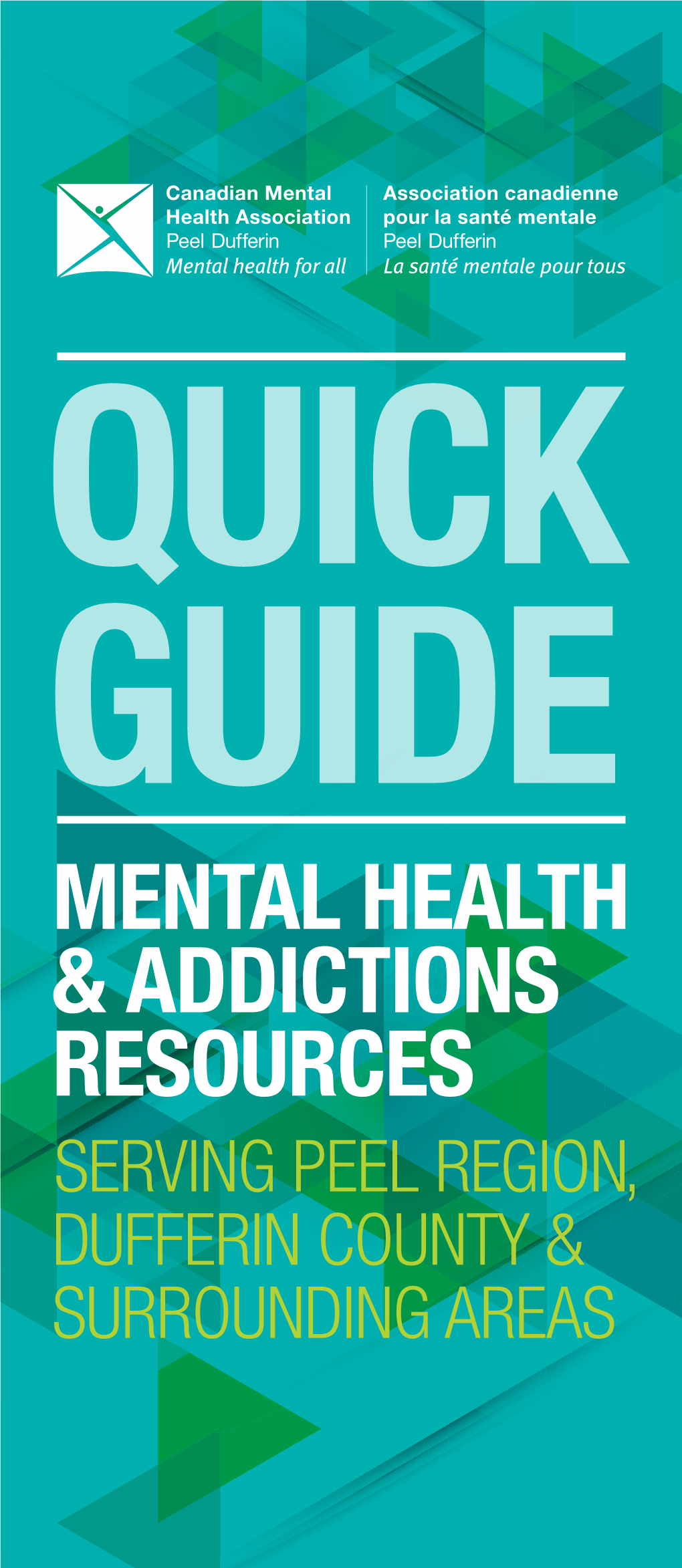 Mental Health & Addictions Resources