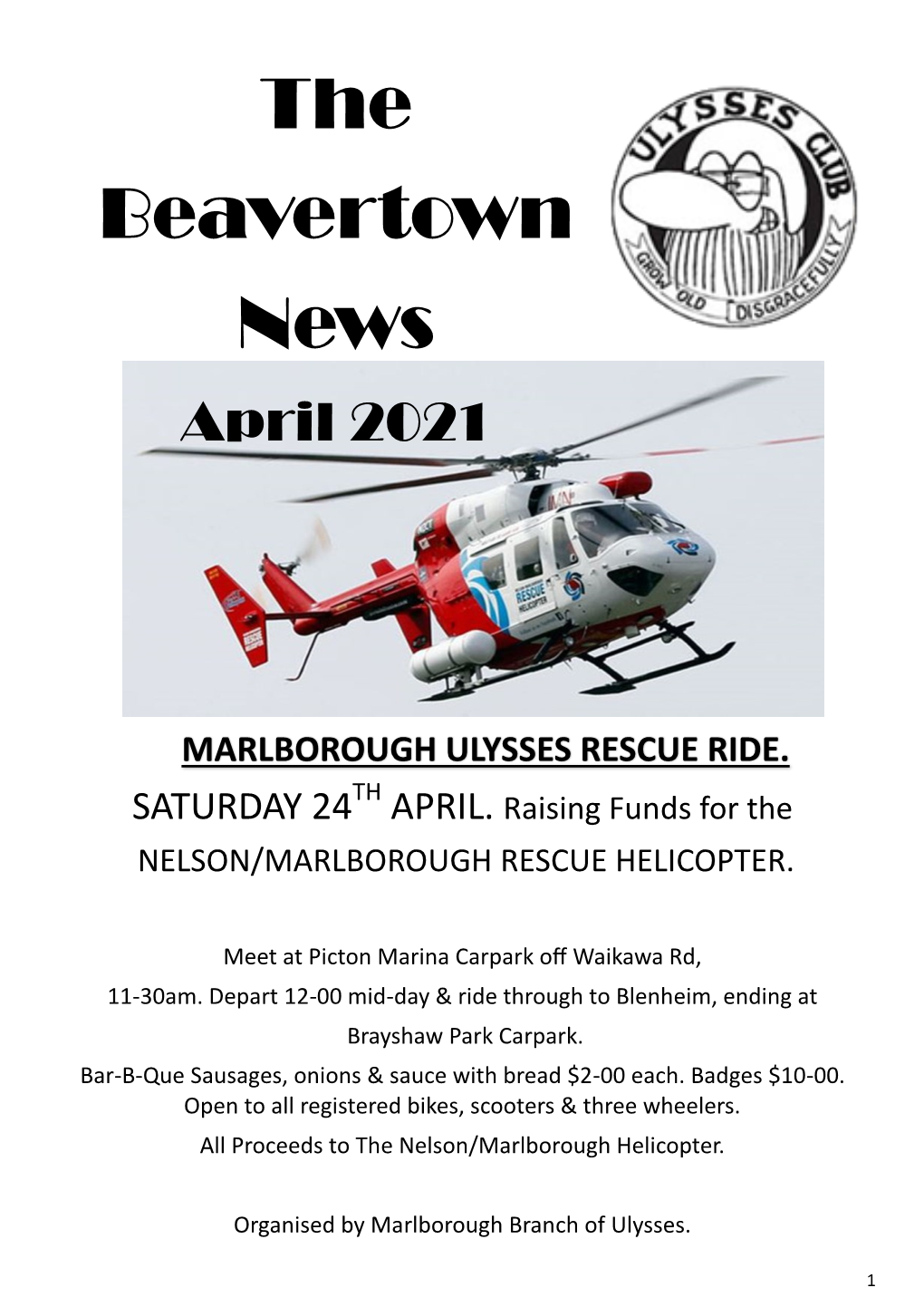 The Beavertown News April 2021