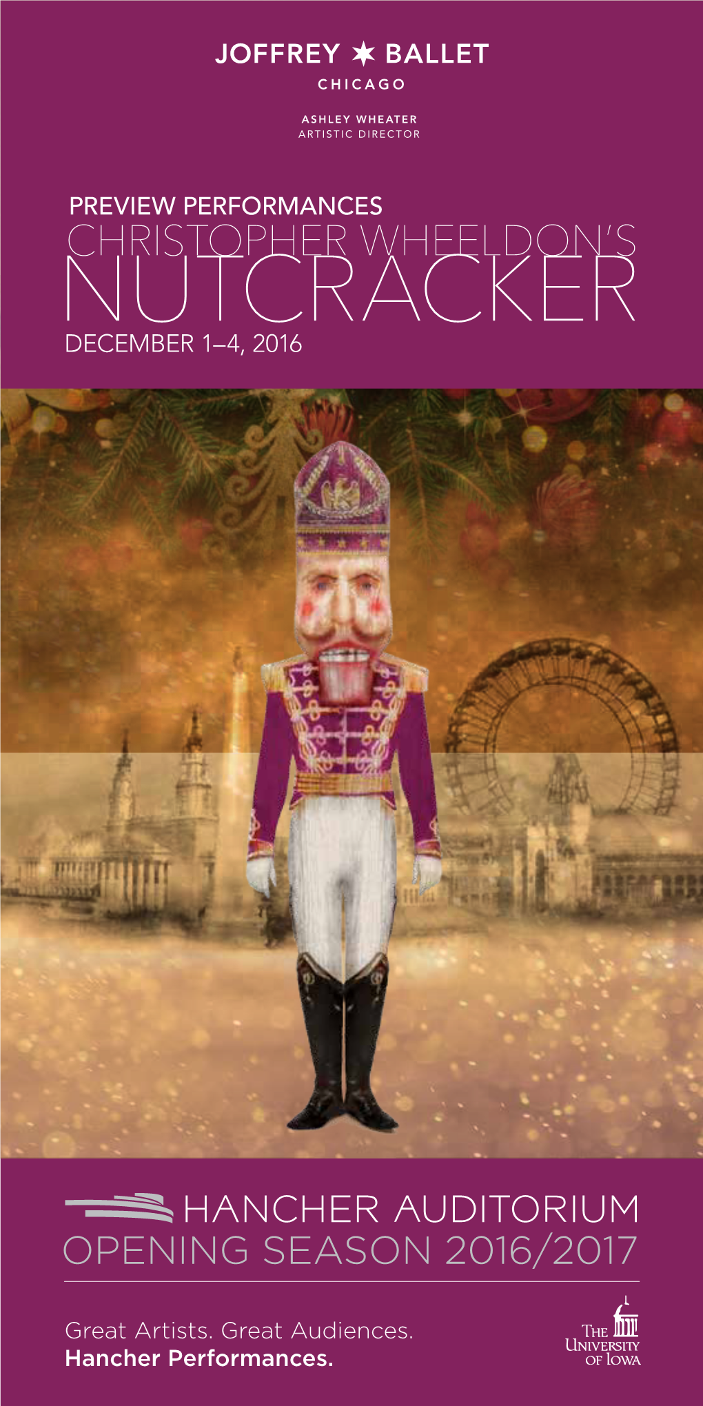 Nutcracker December 1–4, 2016