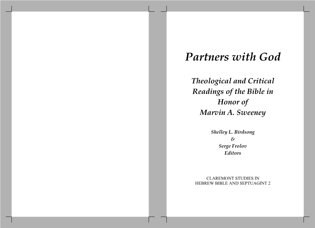 Partners with God