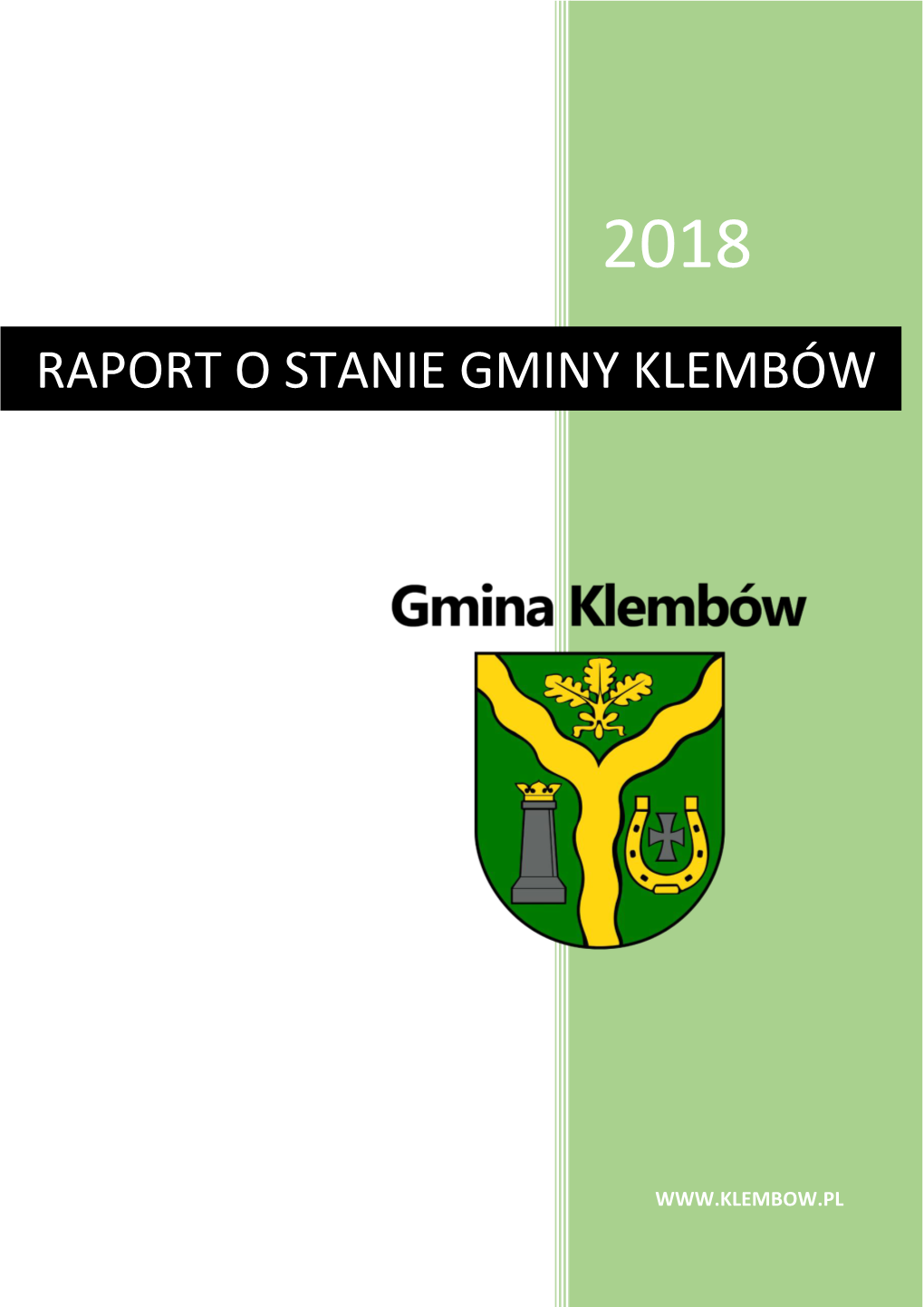 Raport O Stanie Gminy Klembów