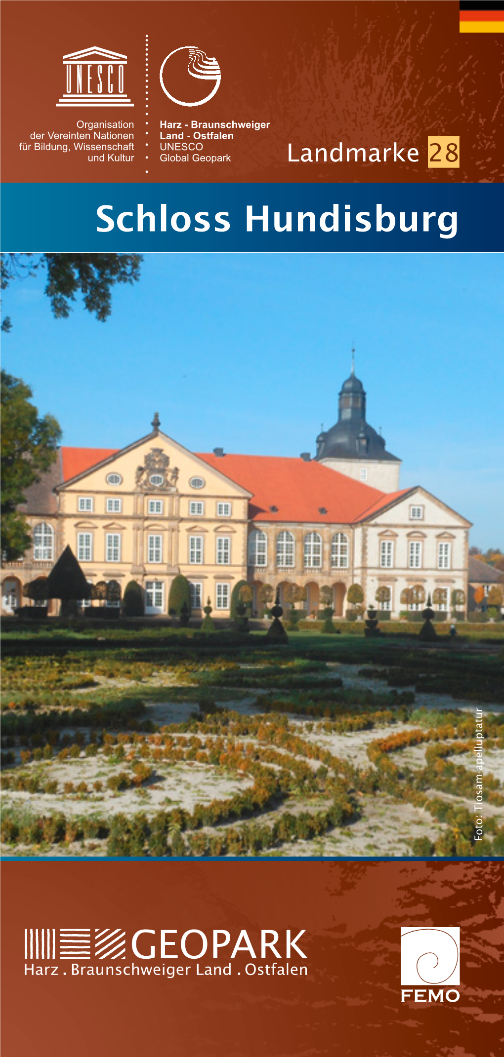 Schloss Hundisburg Foto: Tiosam Apelluptatur