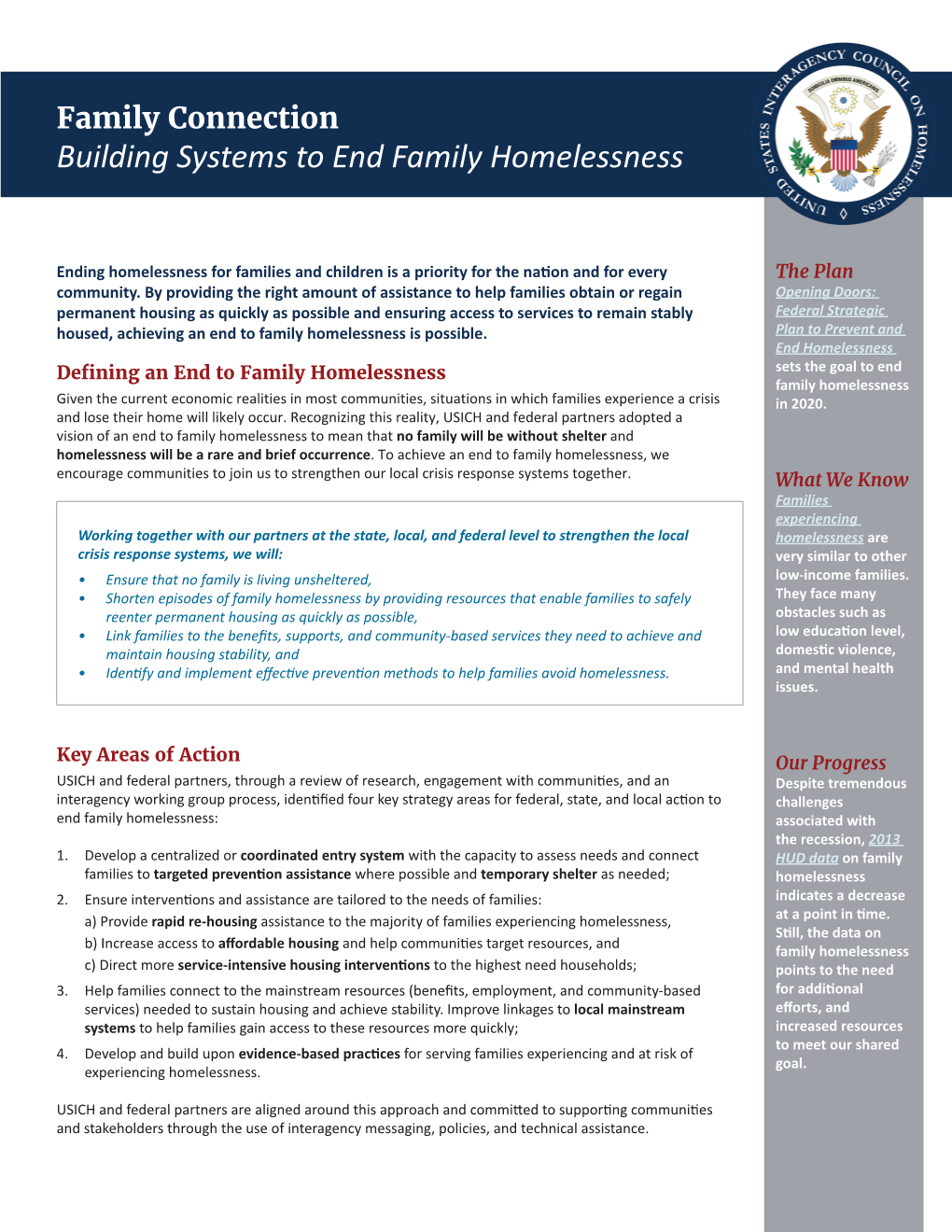 Building Systems to End Family Homelessness