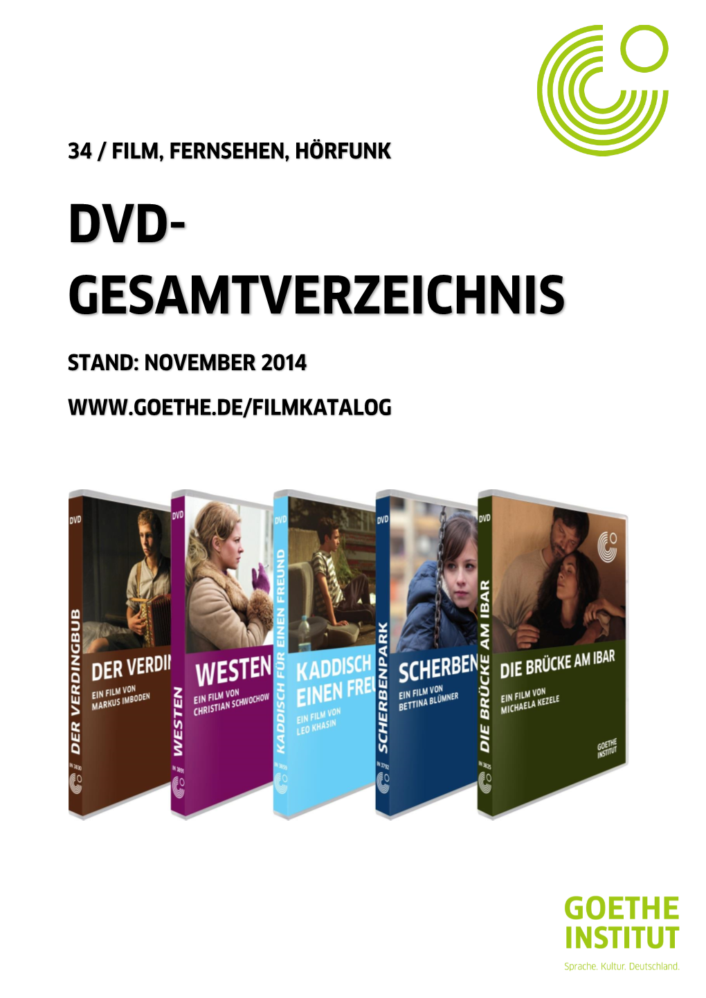 Dvd- Gesamtverzeichnis