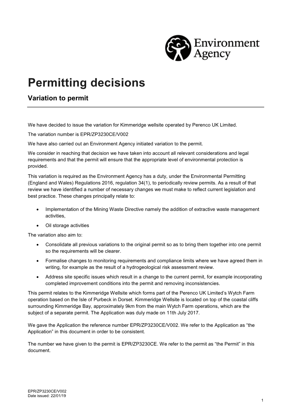 233 08 SD50 Decision Document New Bespoke