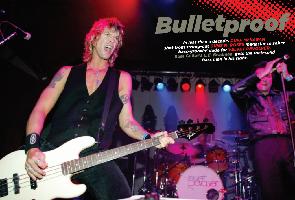 In Less Than a Decade, DUFF Mckagan Shot