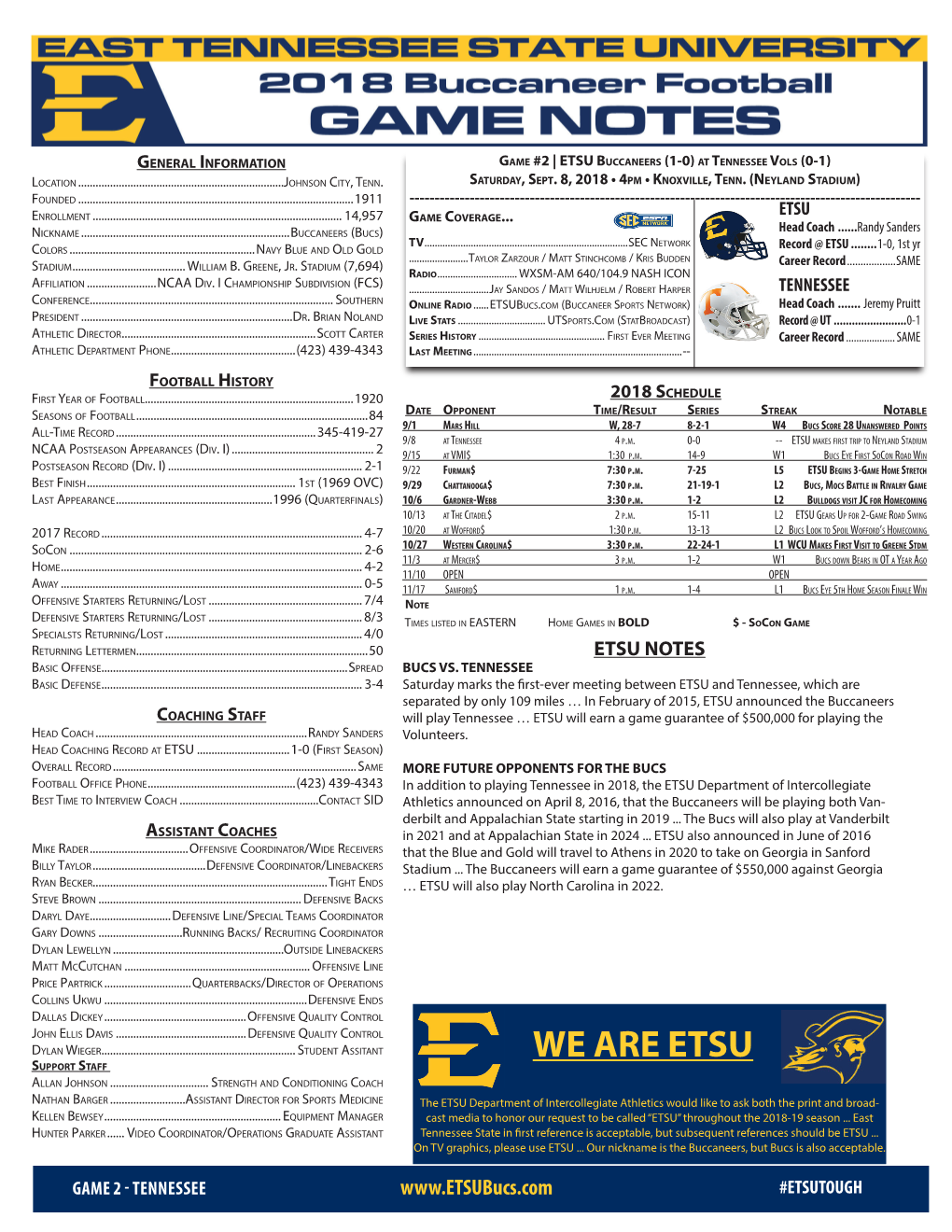 WE ARE ETSU Support Staff Allan Johnson