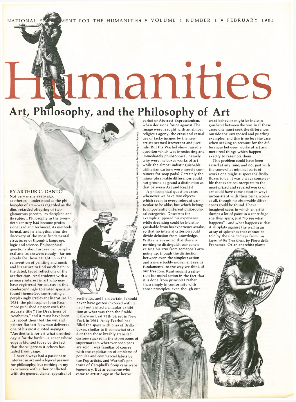 Art, Philosophy, and the Philosophy Of