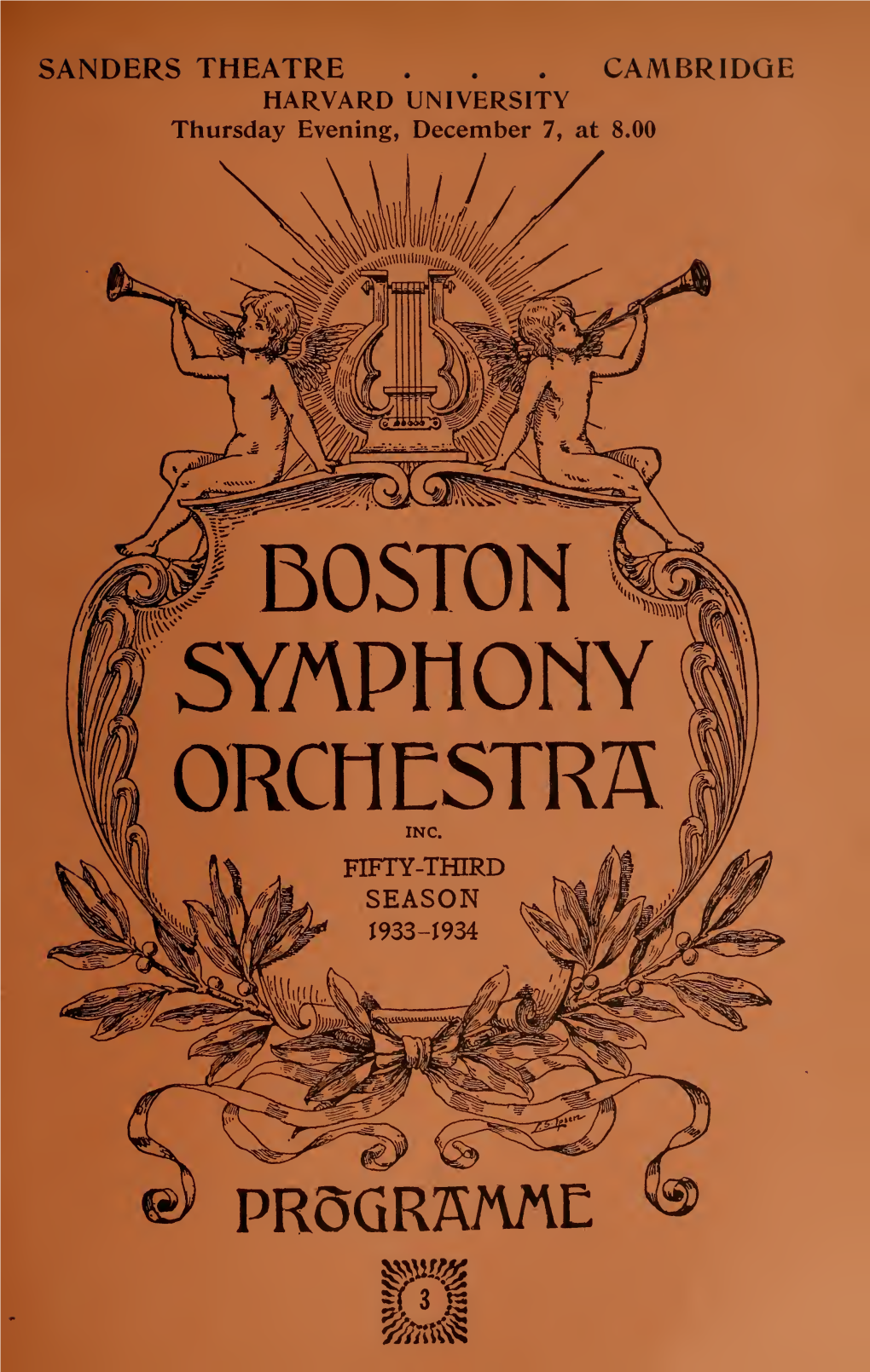 Boston Symphony Orchestra Concert Programs, Season 53,1933