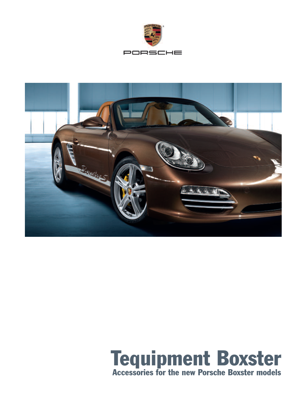 Tequipment Boxster Accessories for the New Porsche Boxster Models Tequipment