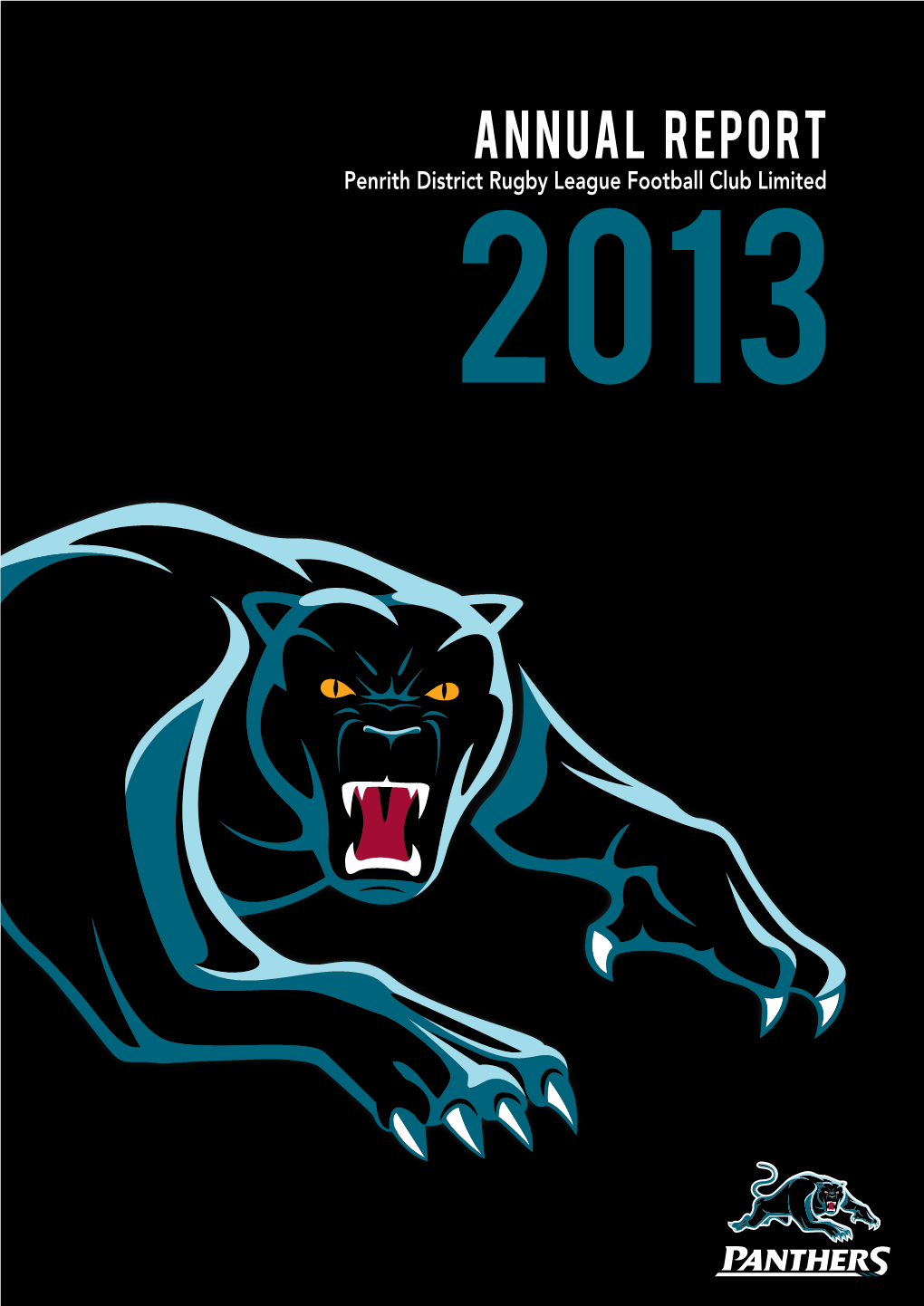 Penrith District Rugby League Football Club 2013 Annual Report