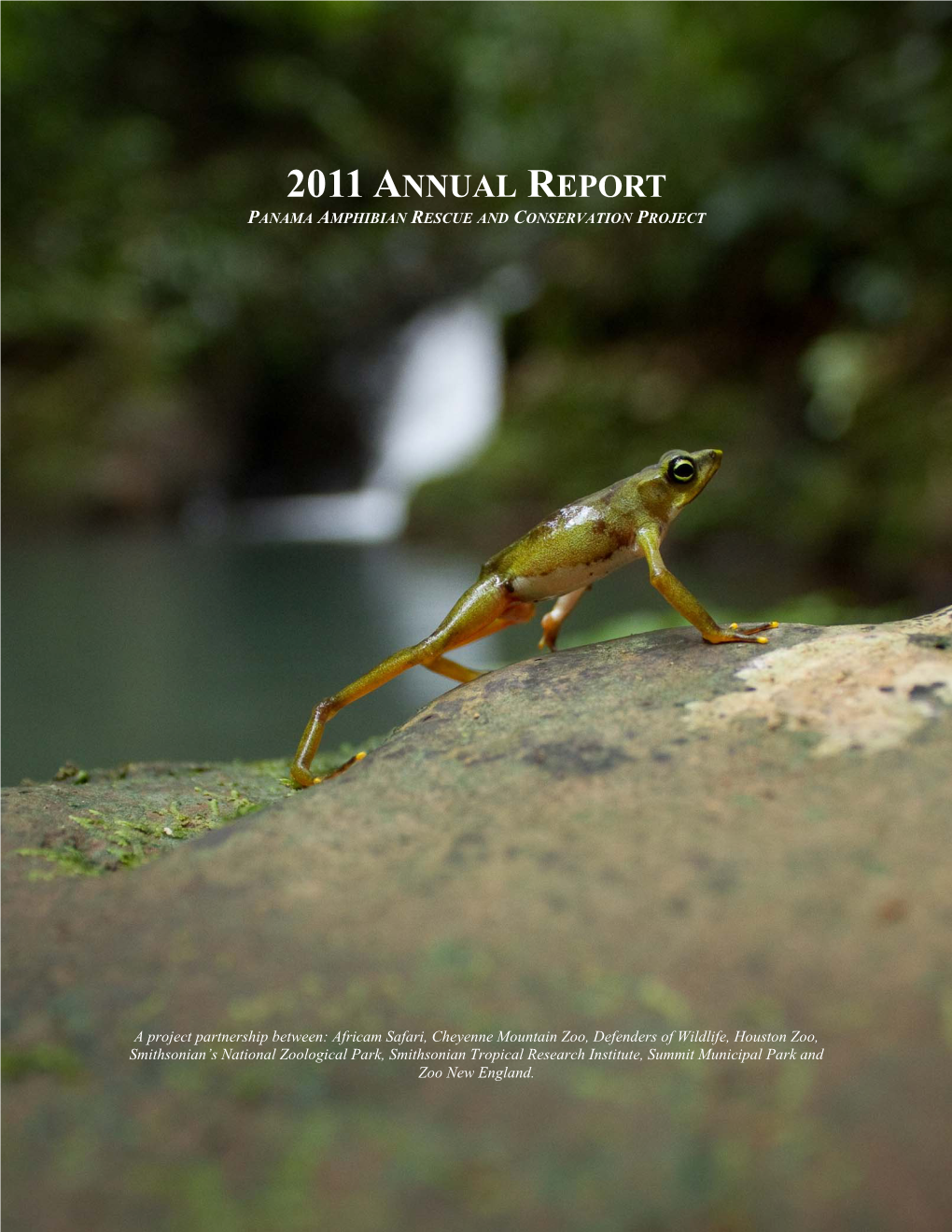 2011 Annual Report Panama Amphibian Rescue and Conservation Project